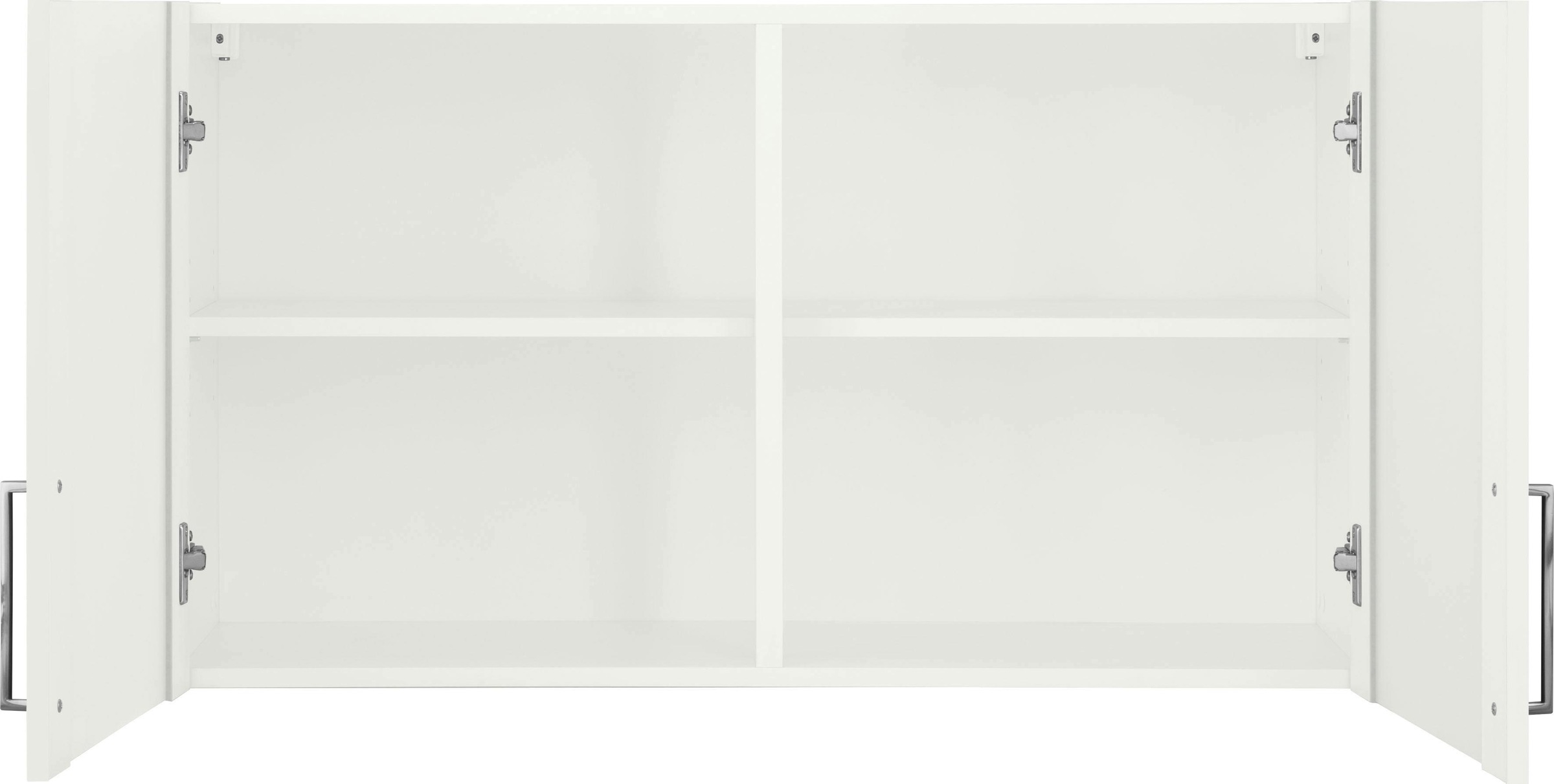 wiho Küchen Glashängeschrank 