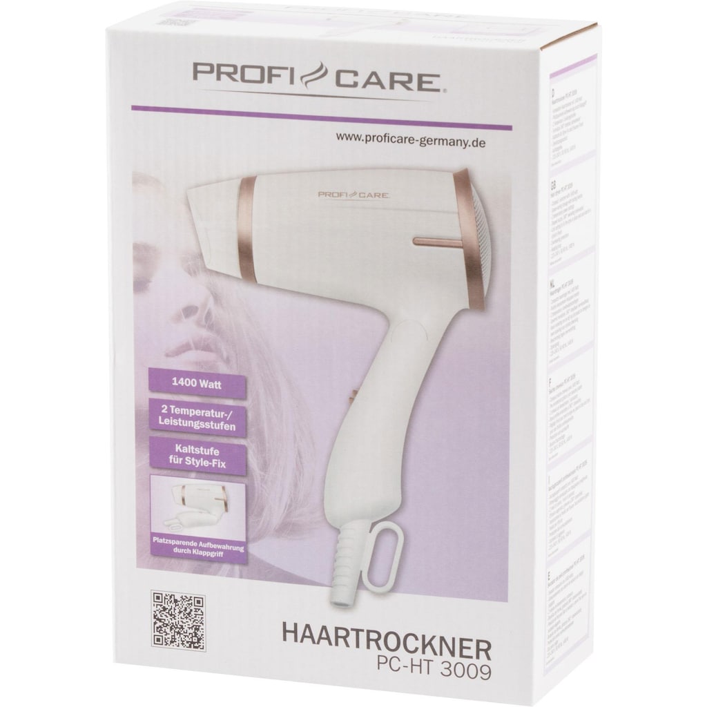 ProfiCare Haartrockner »PC-HT 3009«, 1400 W