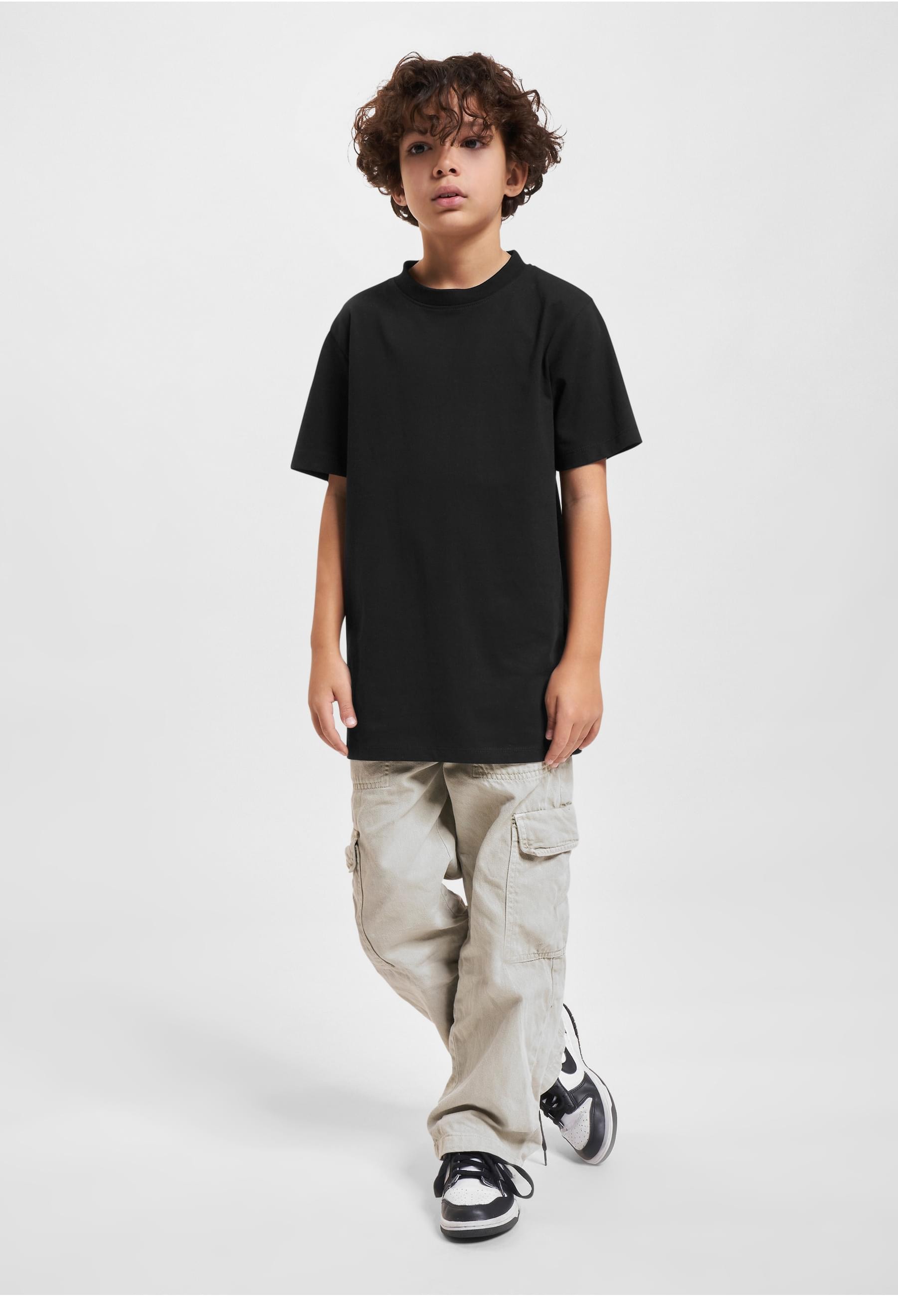 URBAN CLASSICS Kurzarmshirt »Urban Classics Kids Boys Basic Tee 2-Pack«, (1 tlg.)