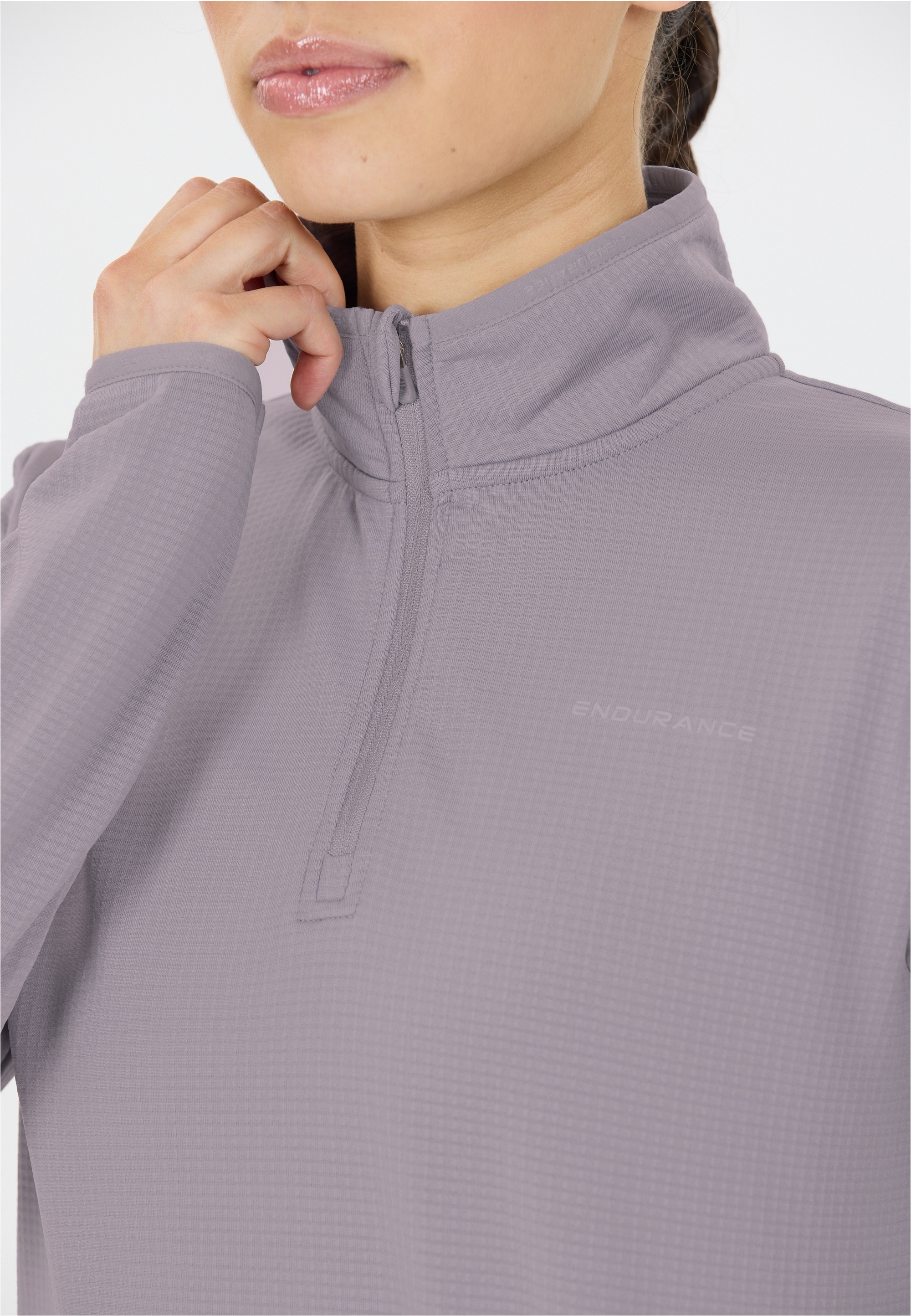 ENDURANCE Langarmshirt »VIRONIC W Waffle«, mit atmungsaktiver Eigenschaft