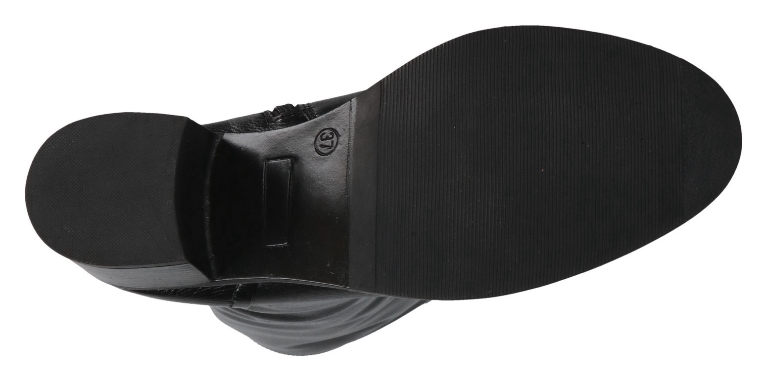 Caprice Stiefel, Blockabsatz, Langschaftstiefel, Businessstiefel, Innenreißverschluss