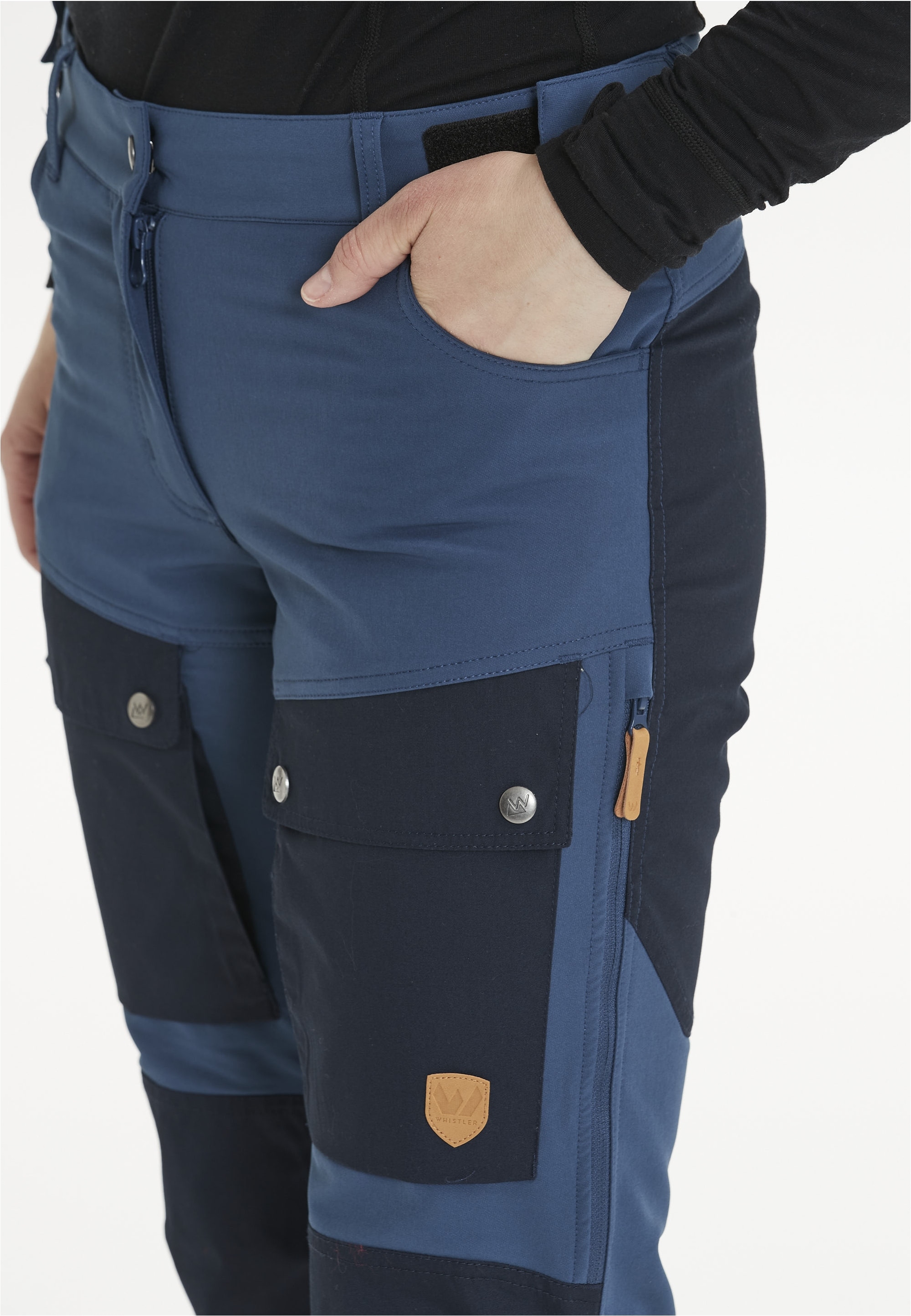 WHISTLER Softshellhose »Anissy«, mit atmungsaktivem Material