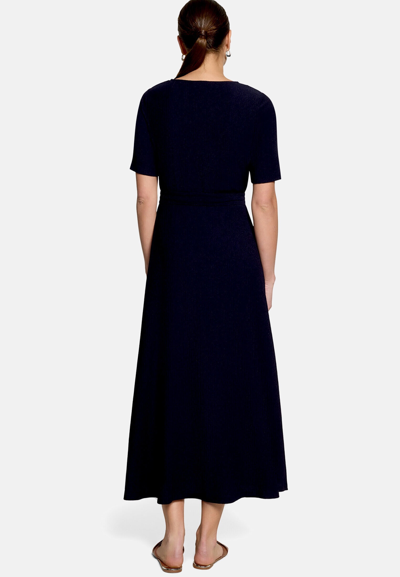 Zero Jerseykleid »Damen mit Gürtel« Material