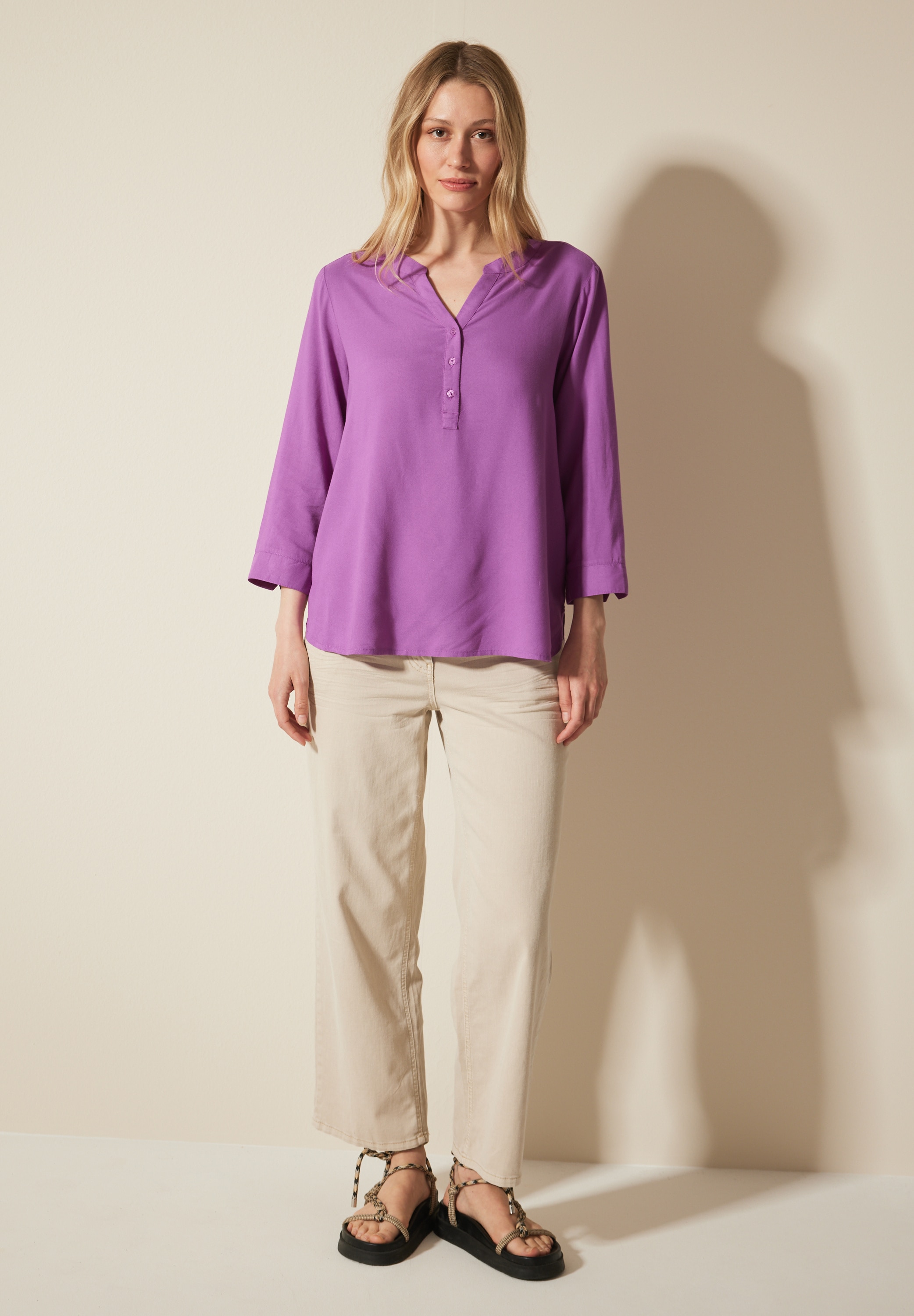 Cecil Shirtbluse, aus softer Viskose