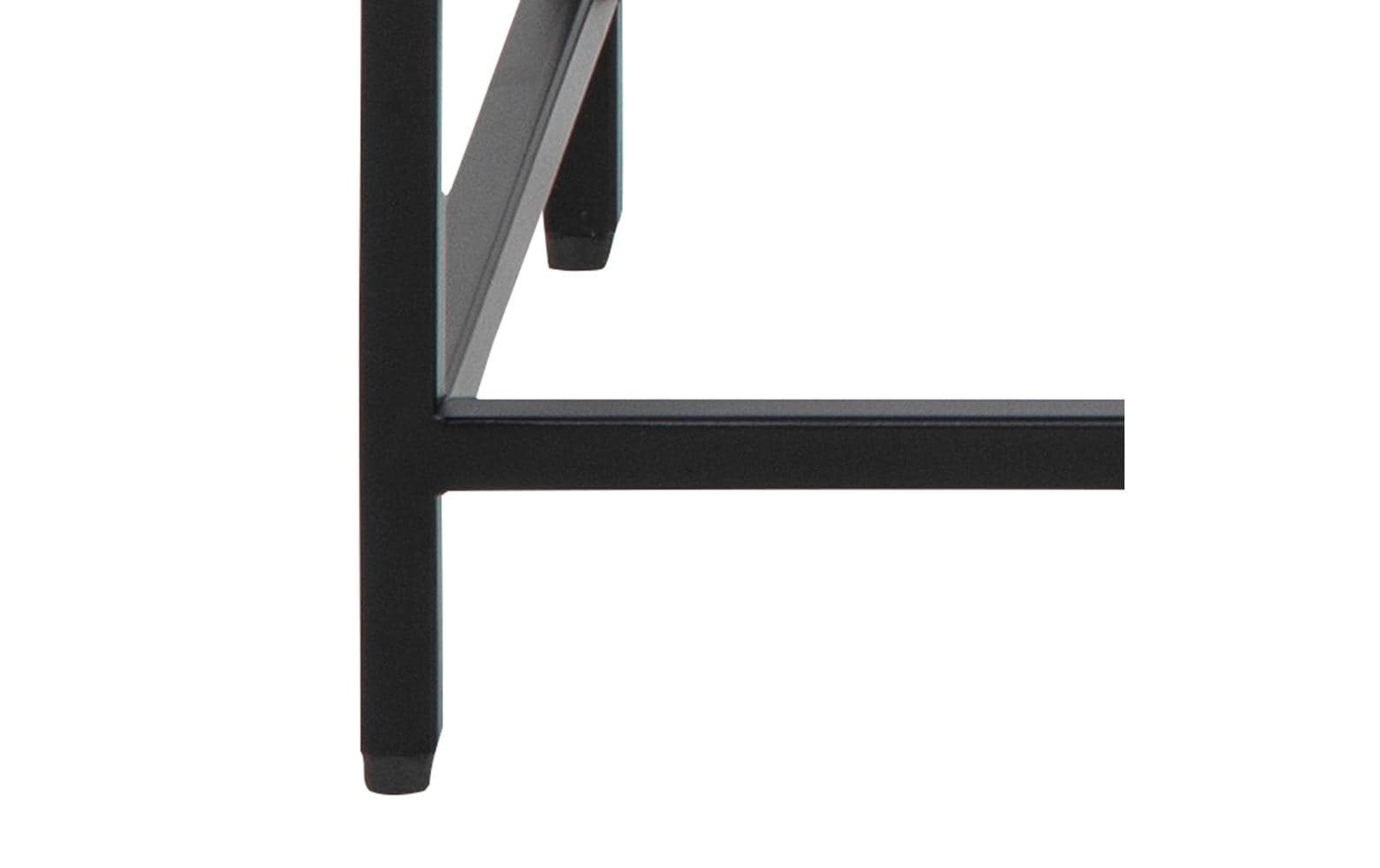 AC Design Konsolentisch »Newcastle 100 x 35 x 79 cm, Schwarz«