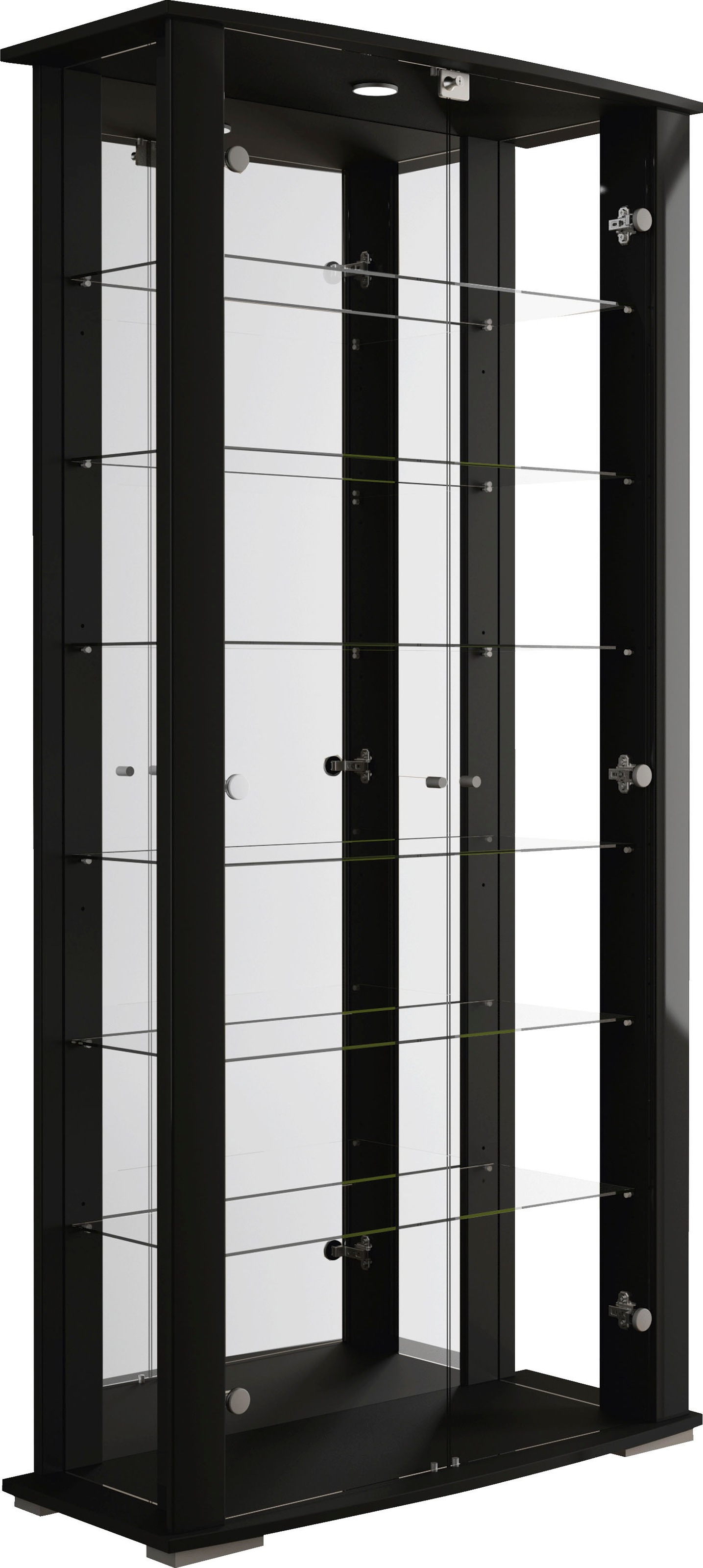 fif möbel Vitrine »STELLA«, Standvitrine/Glasvitrine 2x Glastür,perfekt für Sammler,Sammlervitrine