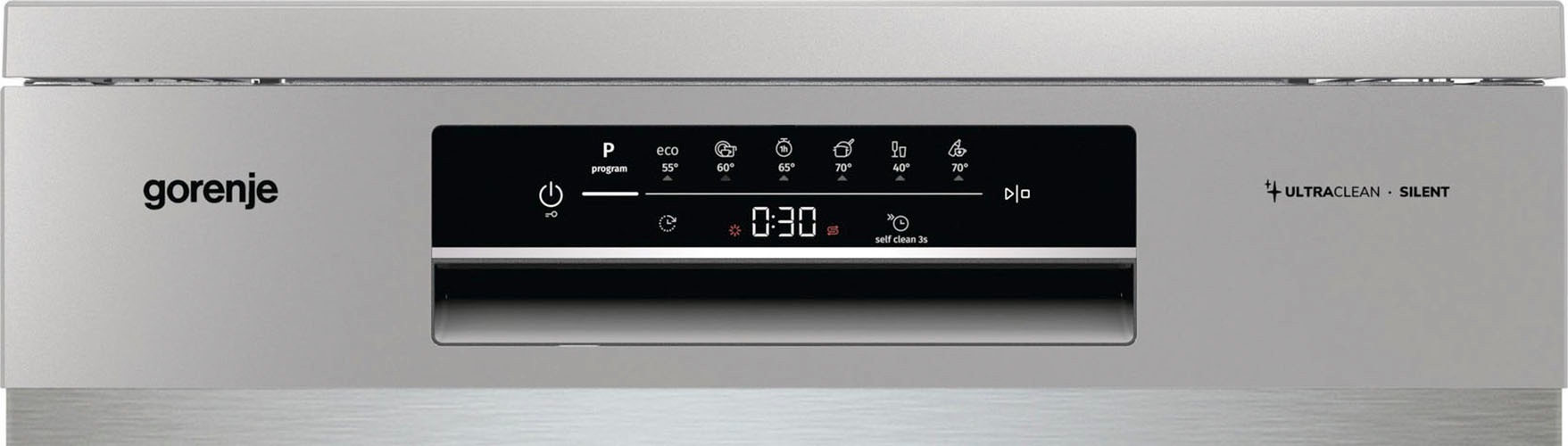 GORENJE Standgeschirrspüler "GS 642E90X" 11 l 13 Maßgedecke Total AquaStop günstig online kaufen