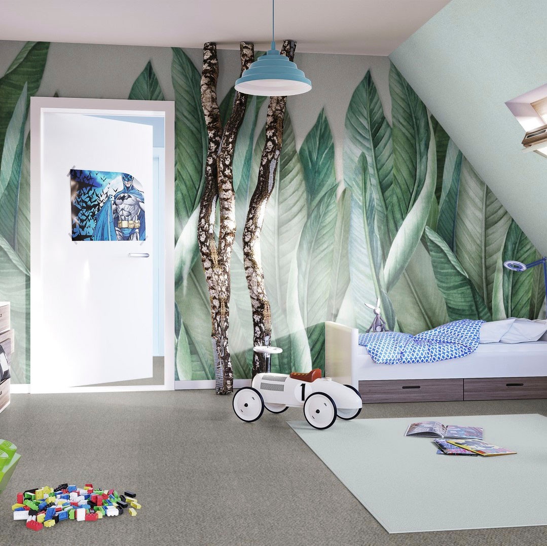 Vorwerk Teppichboden »Passion 1091 (Metro), Schlinge - Uni Farben, Made in Germany«, rechteckig, 6,3 mm Höhe, Wohnzimmer, Schlafzimmer, Kinderzimmer, Breite 400/500 cm