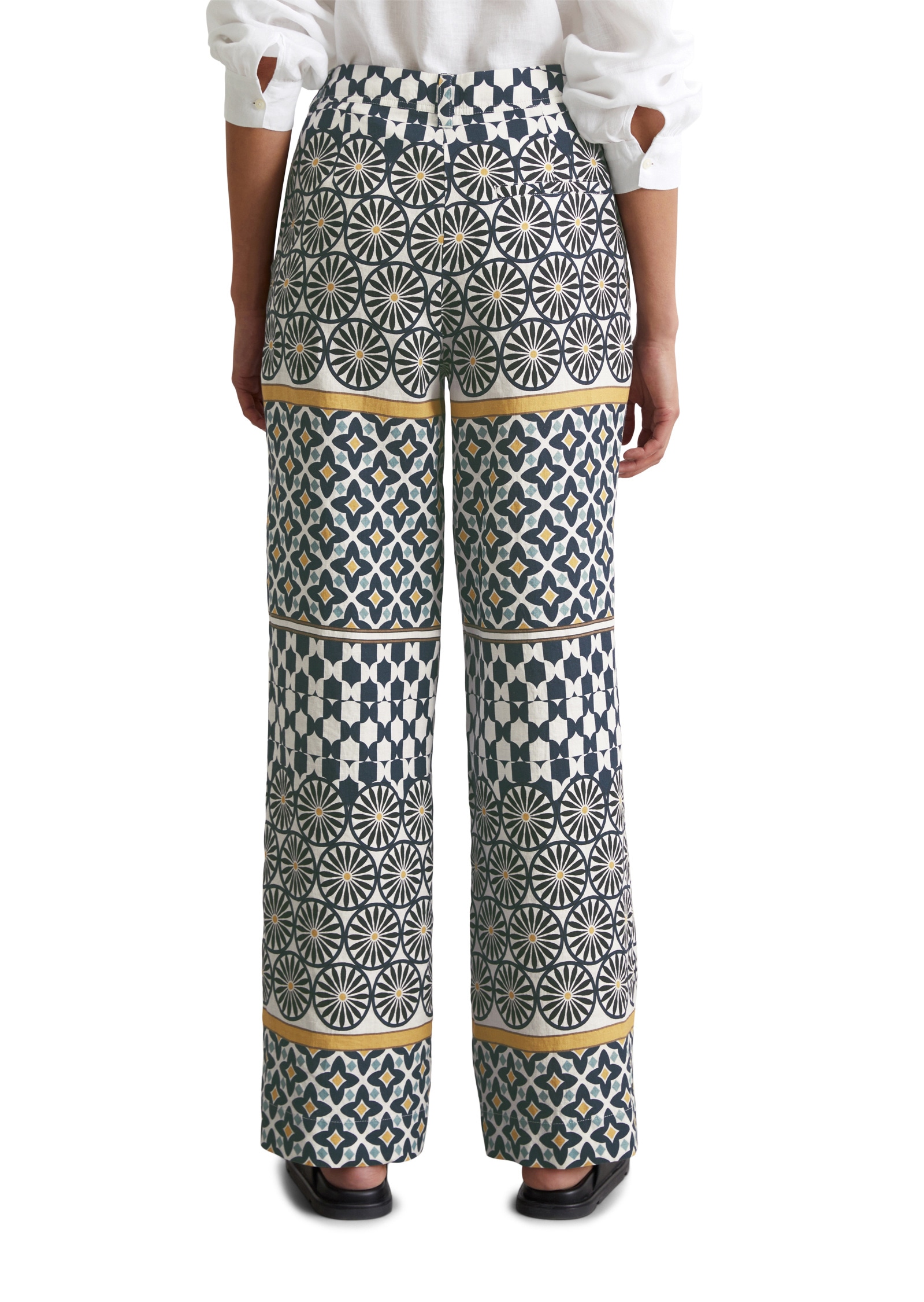 Marc O'Polo Chinohose »mit lässigem Allover-Print«