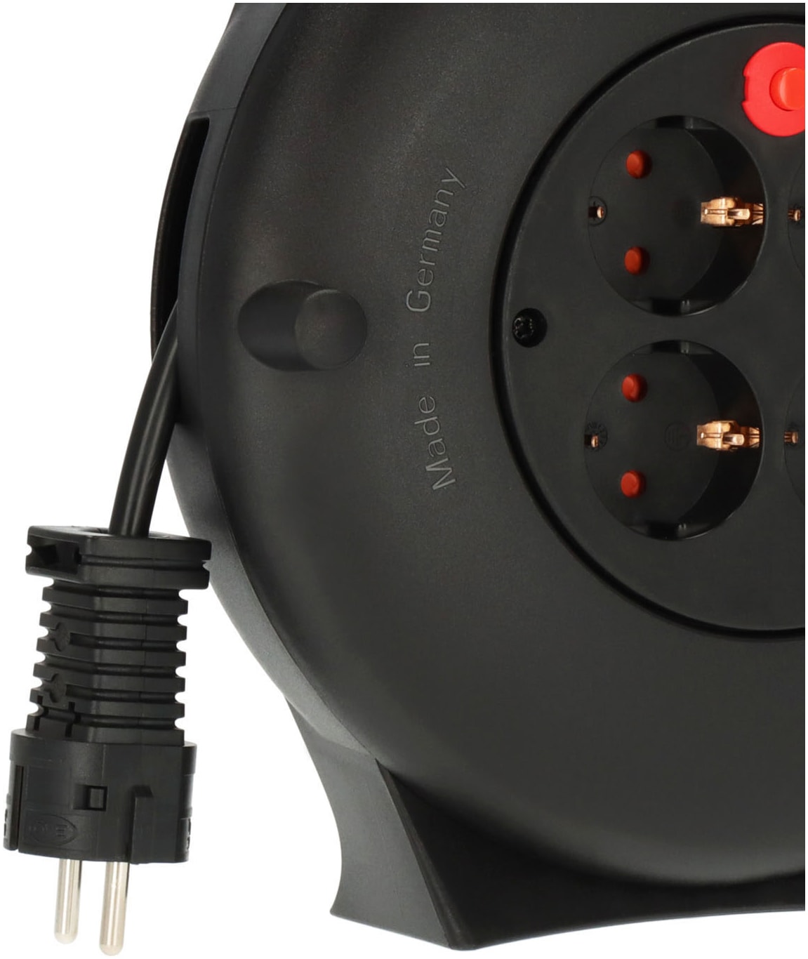 Brennenstuhl Stromkabel »Vario Line Kabelbox VL2-X 4-fach H05VV-F3G1.5« Typ F (Schuko) Typ F (Schuko) 1.000 cm