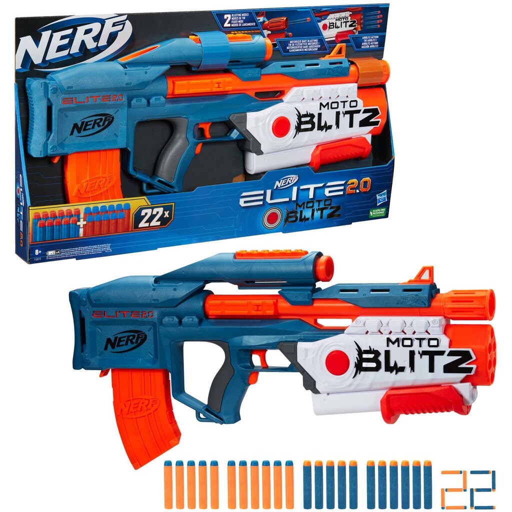 Hasbro Blaster »Nerf Elite 2.0 Motoblitz«