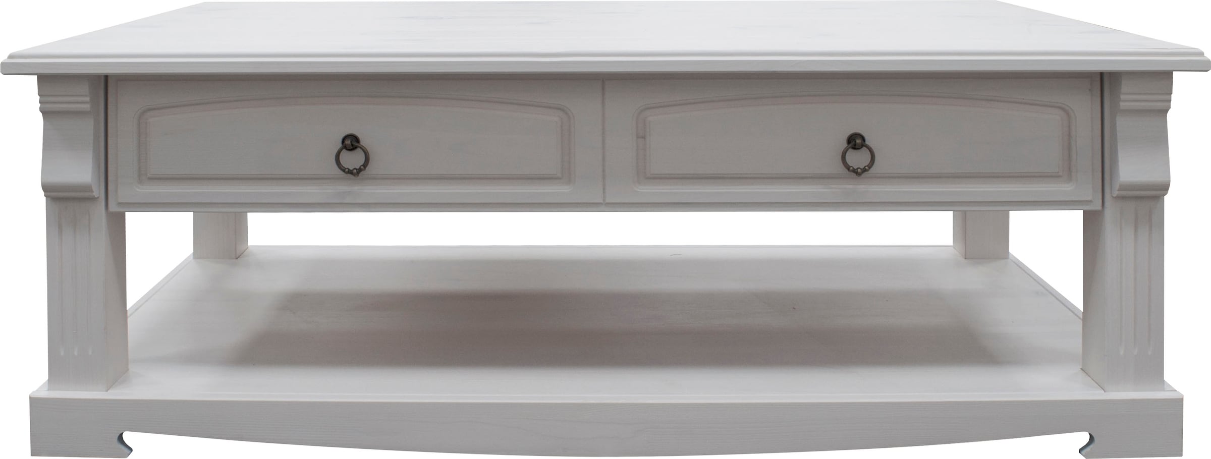 Home affaire Couchtisch "Anna", mit 2 Schubladen aus massiver Kiefer, FSC günstig online kaufen