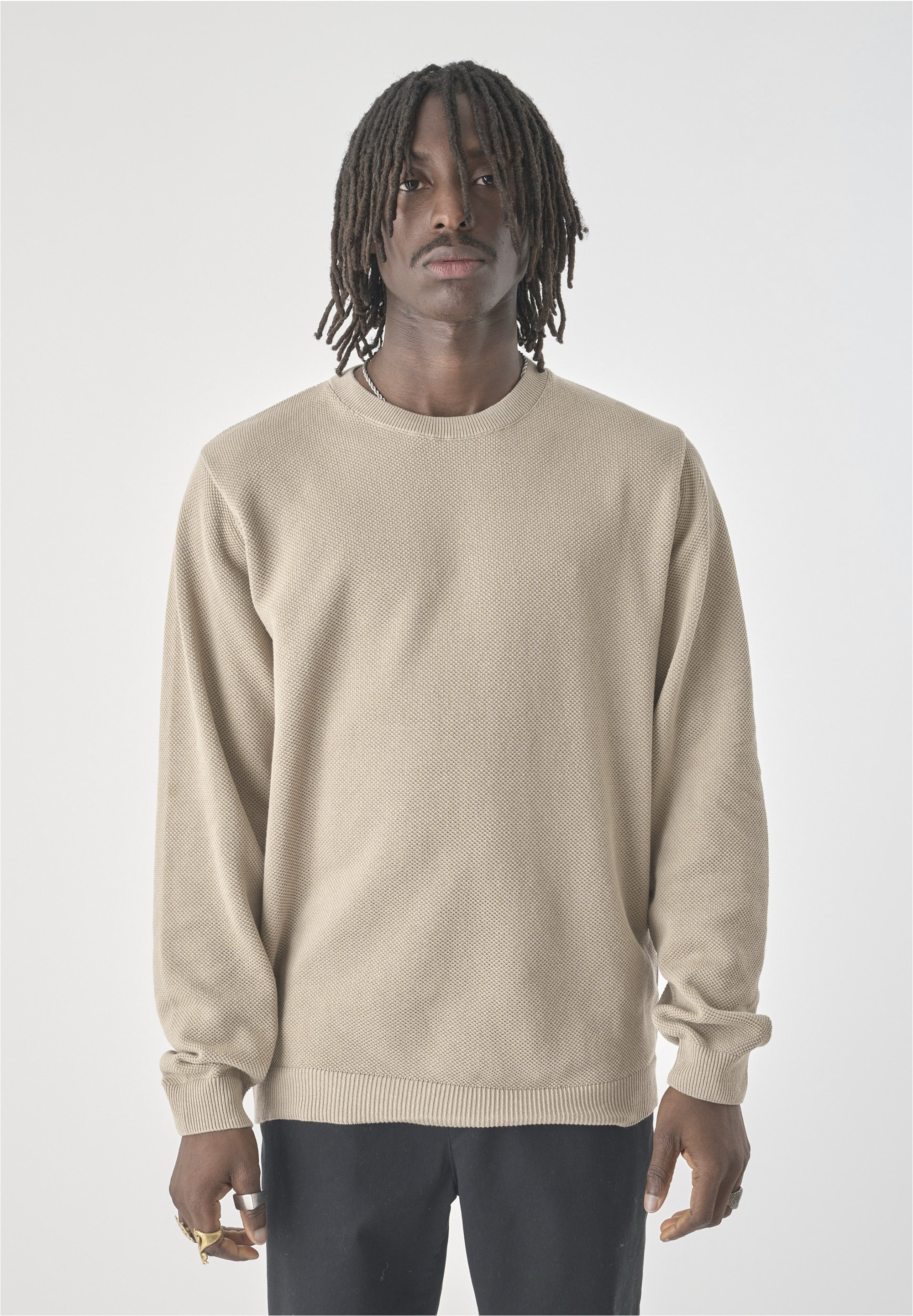 Cleptomanicx Strickpullover "Crewneck Grower", im lockeren Schnitt günstig online kaufen