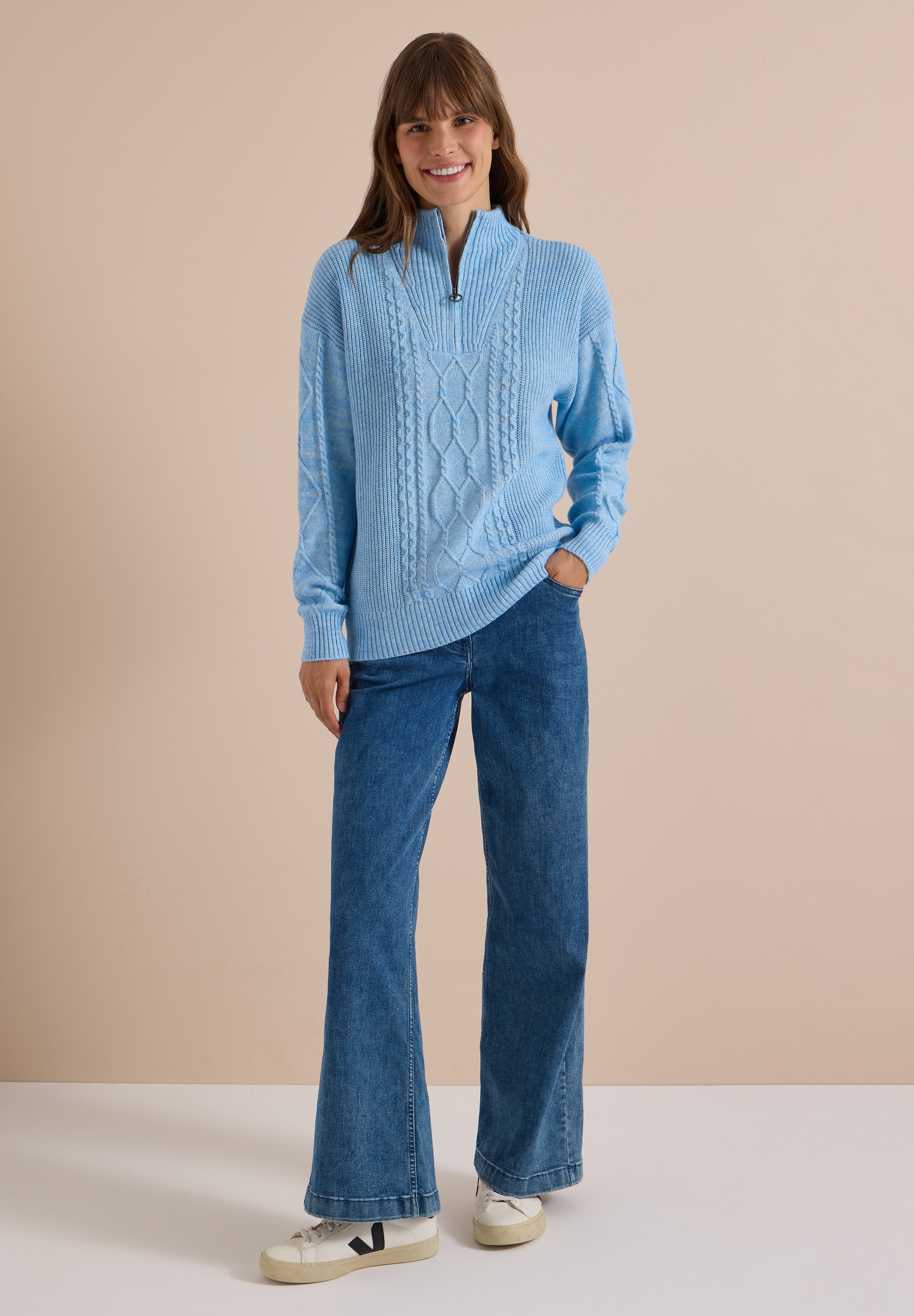 Cecil Strickpullover Feinstrick