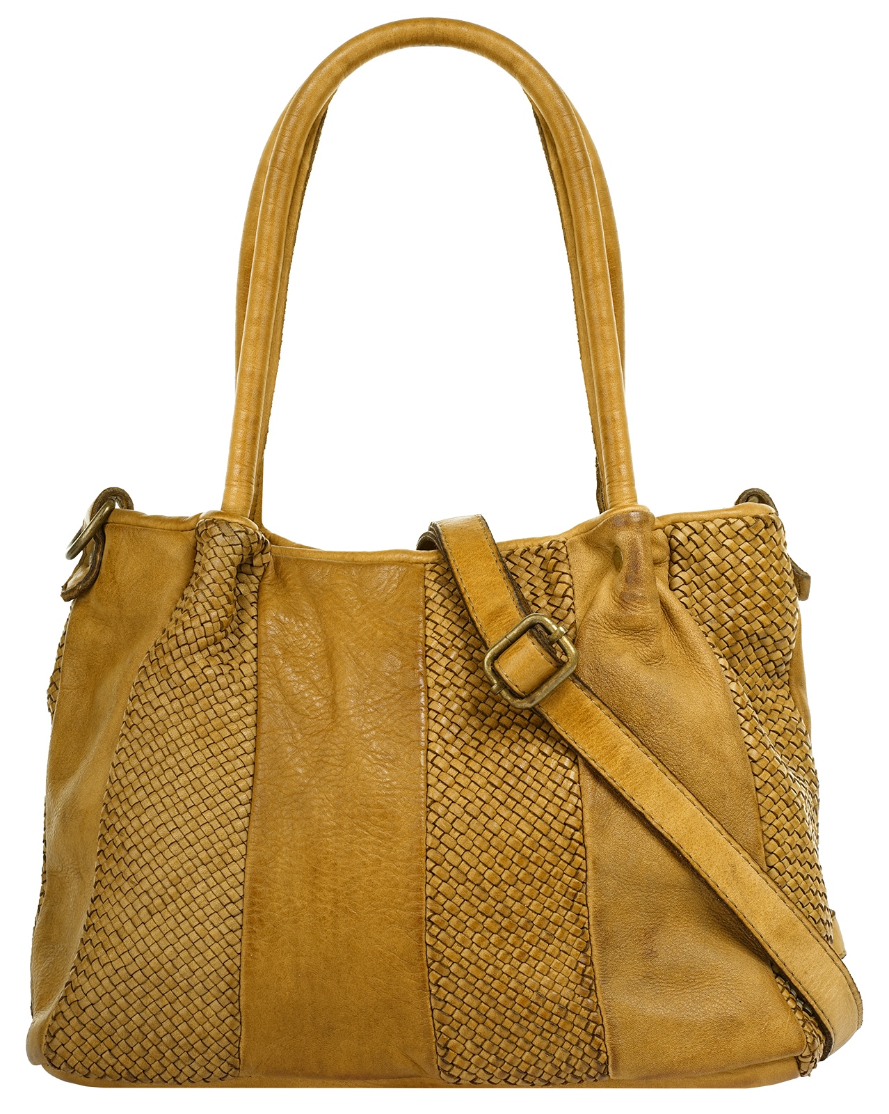 Samantha Look Shopper, echt Leder, Made in Italy