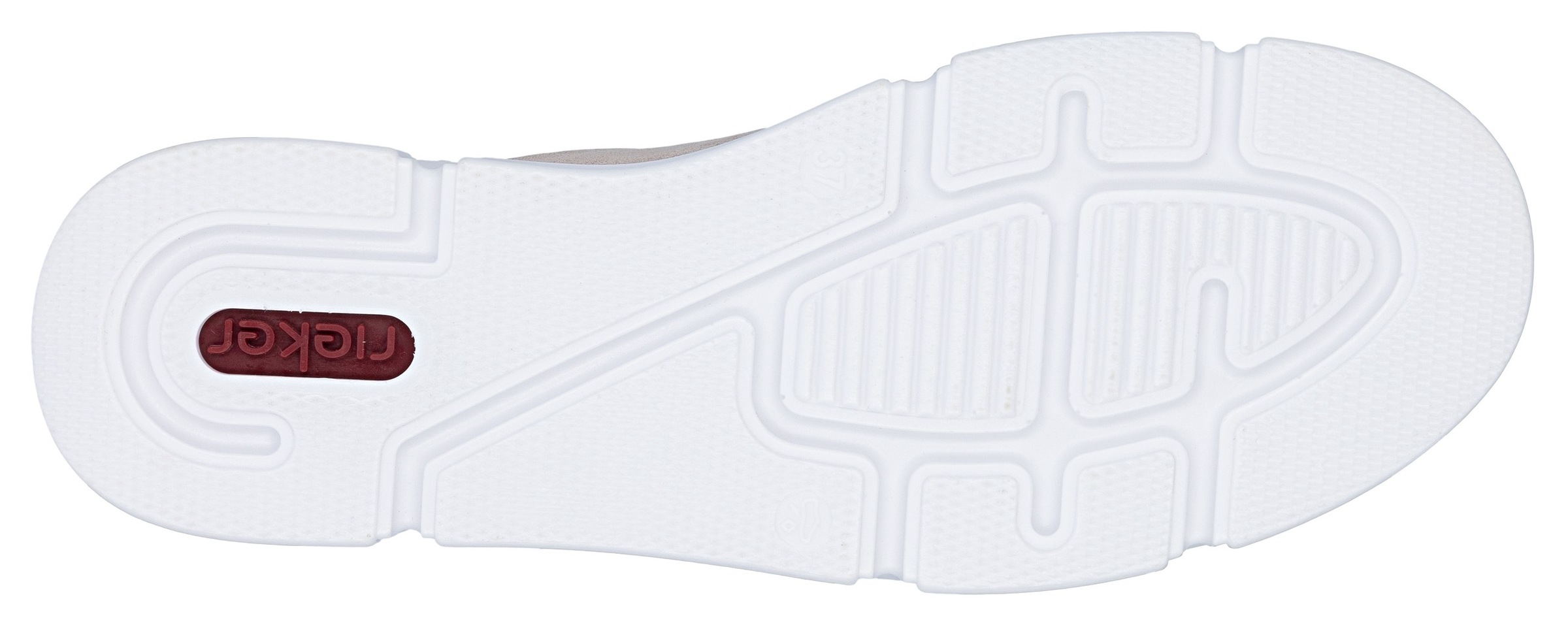 Rieker Platform Sneaker Rose Gold/White 36 3