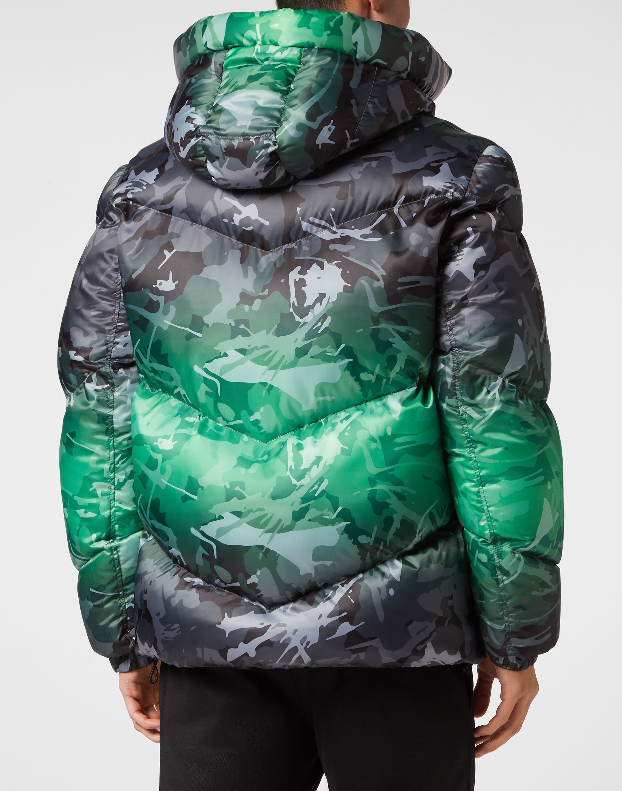 Thumbnail - PLEIN SPORT Daunenjacke "Camouflage"