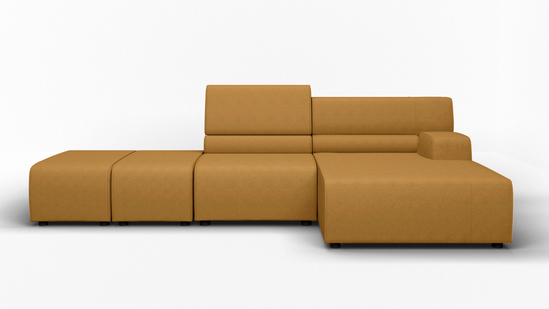 Egoitaliano Ecksofa "Babouche, Designsofa mit außergewöhnlichem Sitzkomfort günstig online kaufen