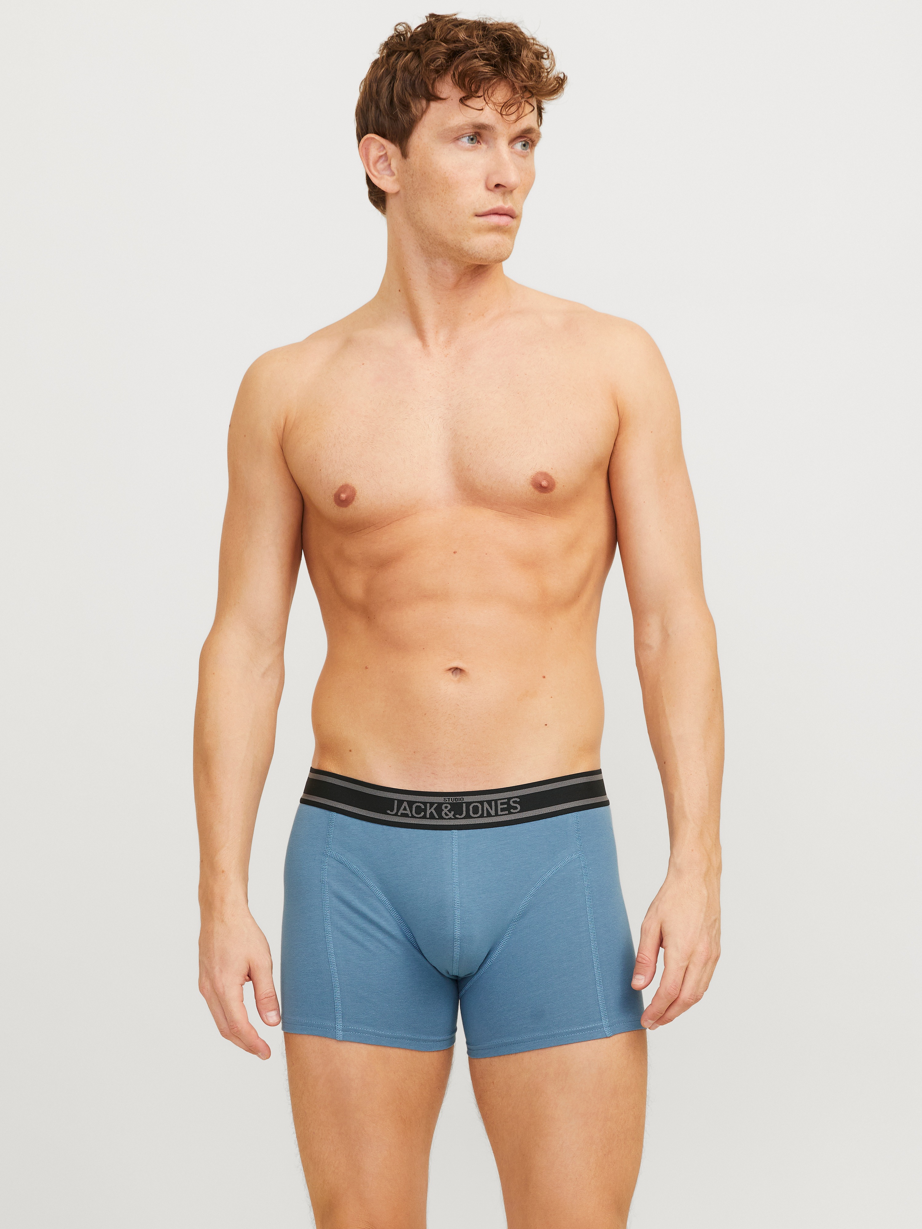 Thumbnail - Jack & Jones Trunk "JACRICHARD TRUNKS 3 PACK SN" 3 Stk. tlg., mit Logo Schriftzug3