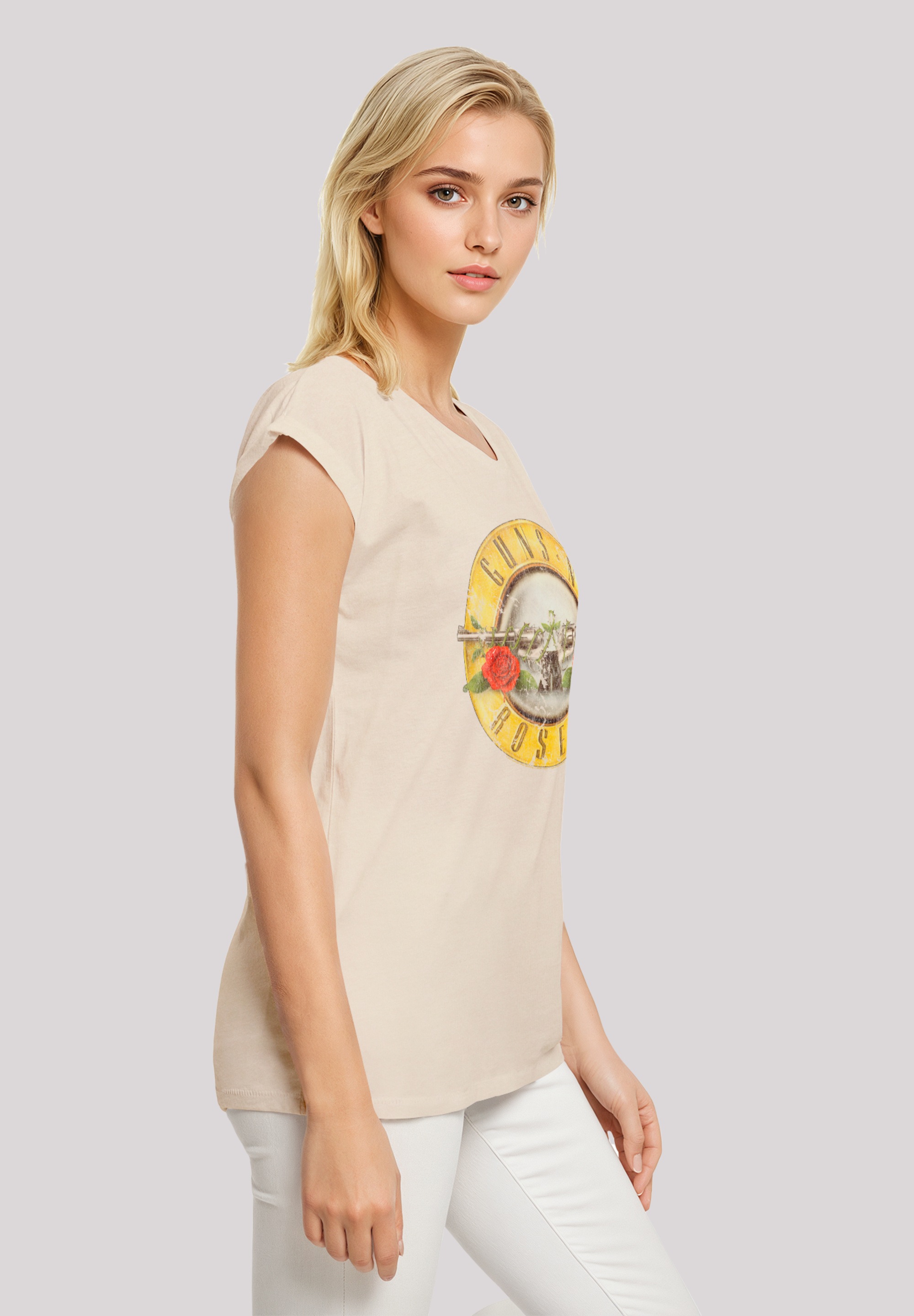 F4NT4STIC T-Shirt »Guns 'n' Roses Vintage Logo Rock Music Band«, Premium Qualität
