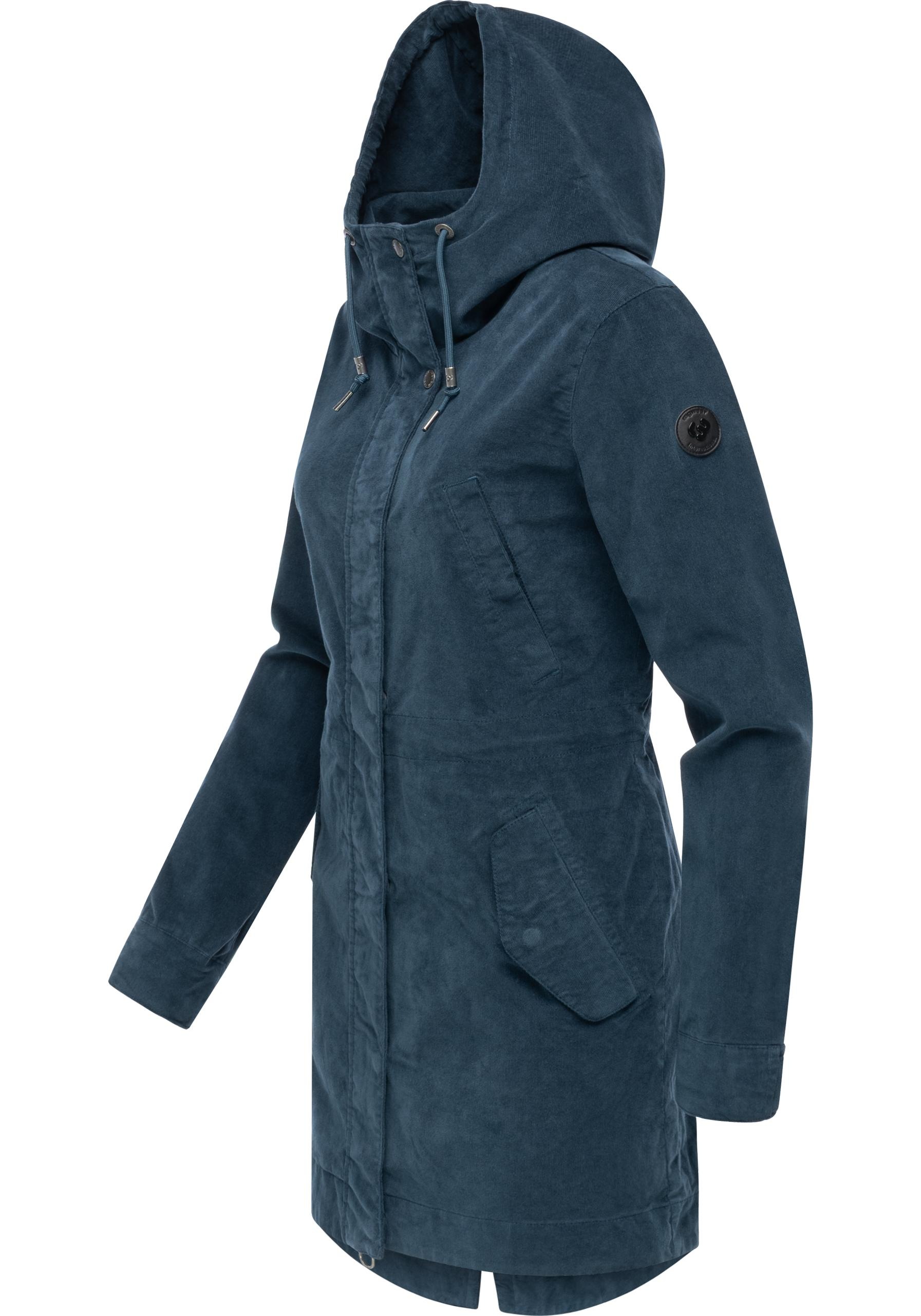 Ragwear Kurzmantel "Cannas Cordy YOUMODO" Übergangsmantel in Kord-Optik mit günstig online kaufen