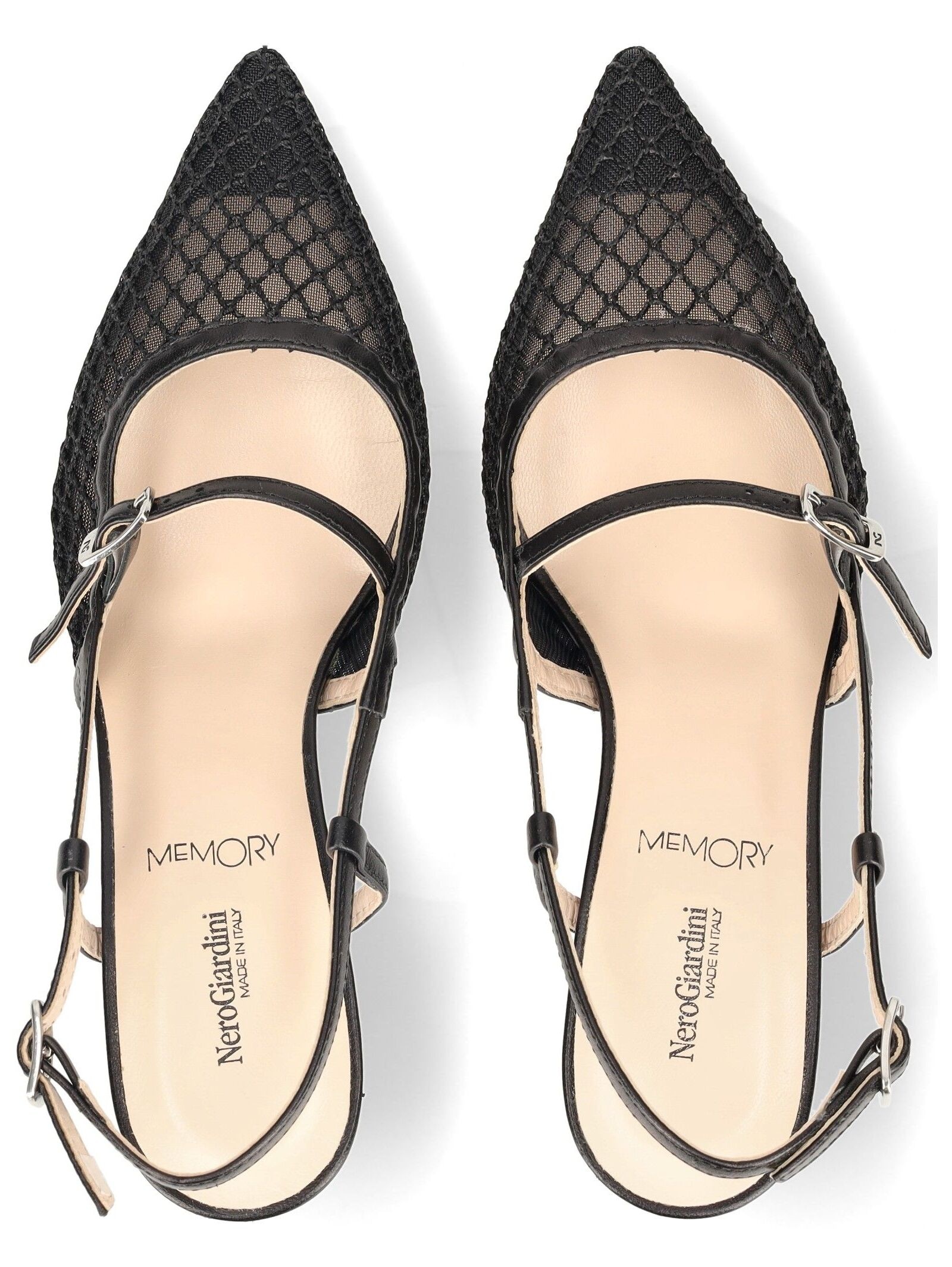 Nero Giardini Slingpumps »Nero Giardini Pumps Leder/Textil«