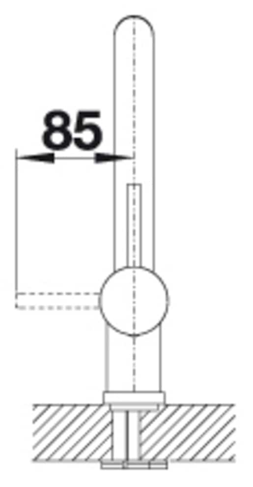 Blanco Einbaumülleimer »LINUS« Edelstahl massiv, PVD Steel Hochdruck