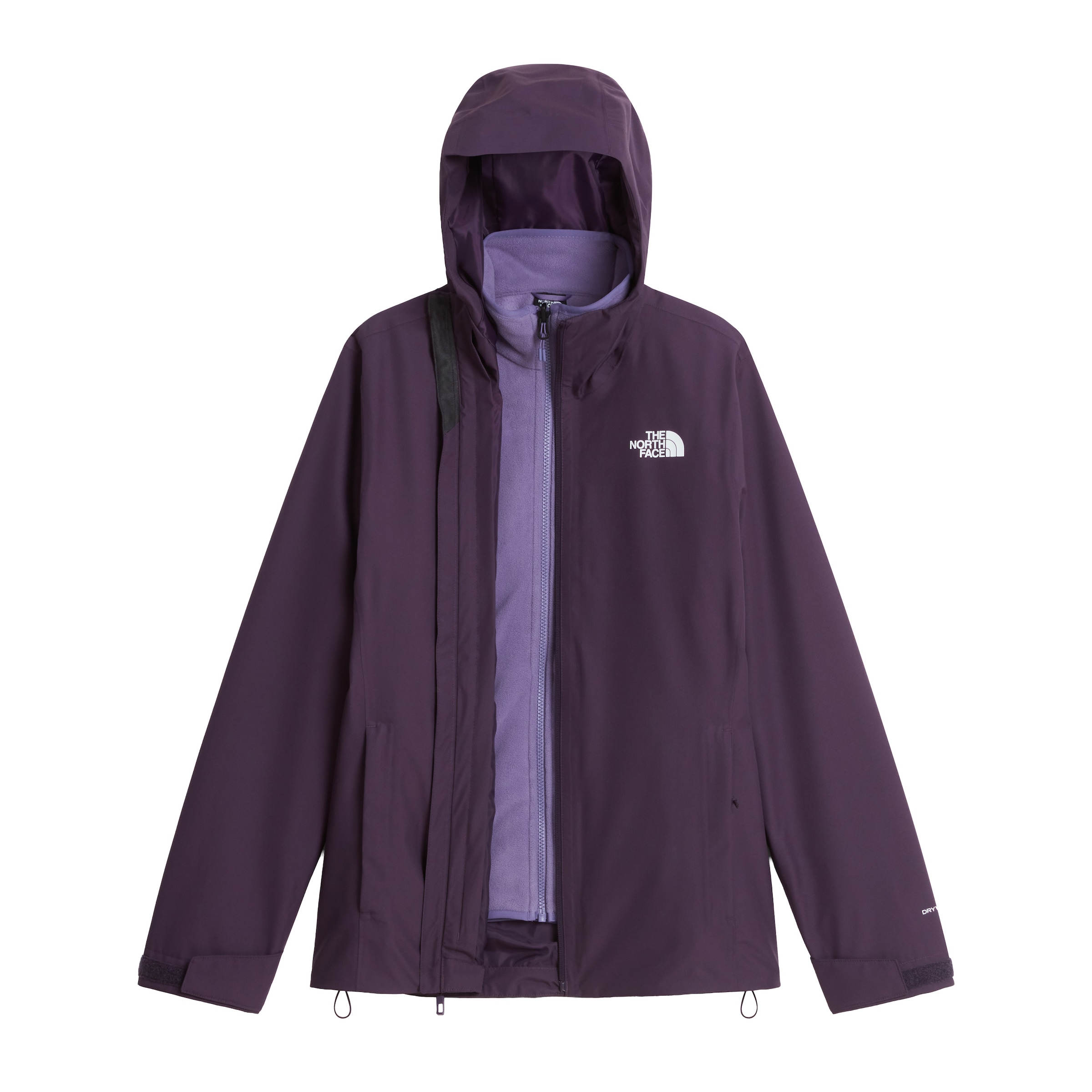 The North Face Funktionsjacke »W QUEST MONO TRICLIMATE« 3-in-1 Funktion, wetterfest, atmungsaktiv
