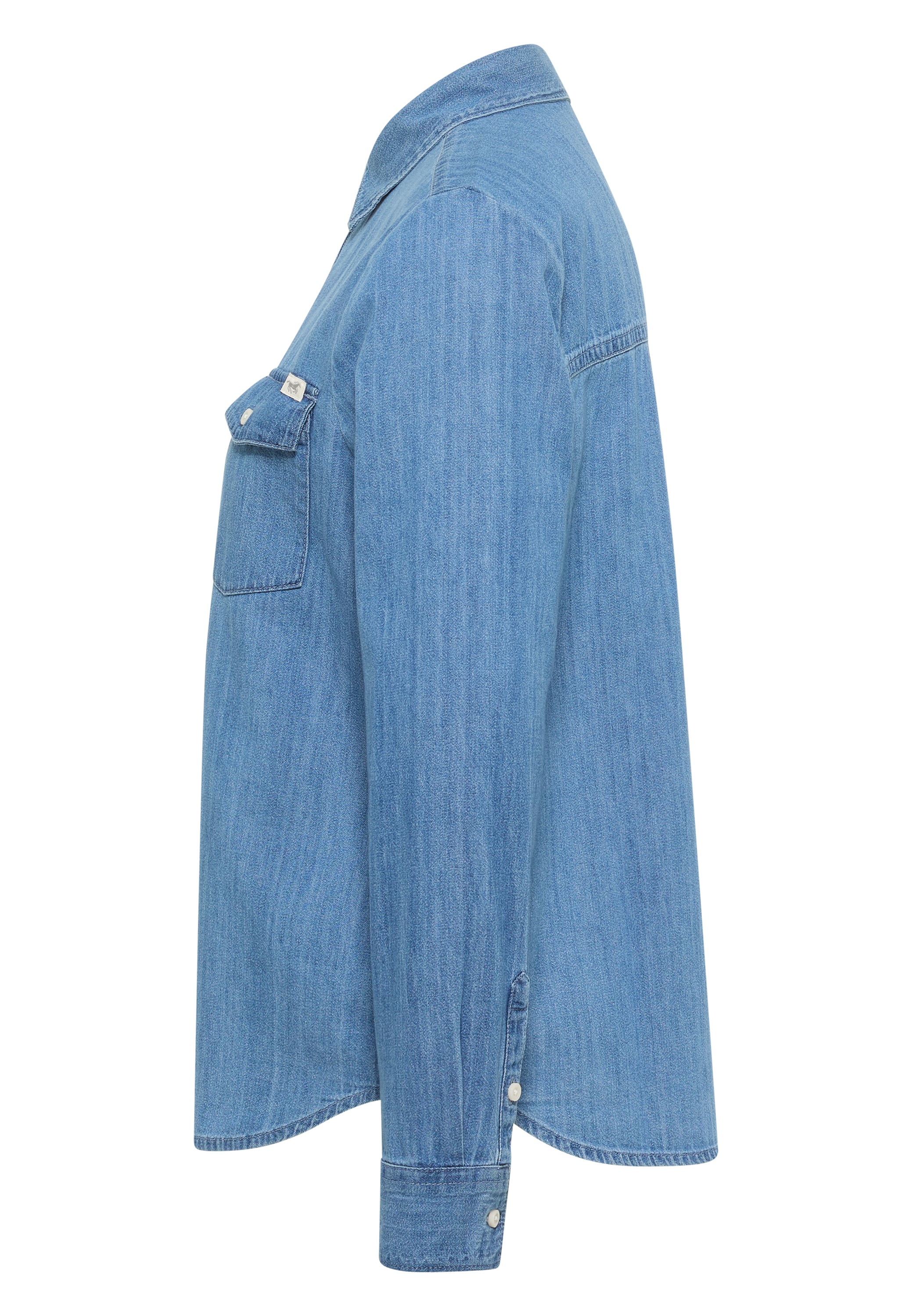 MUSTANG Hemdbluse »Damen Style Sedana Basic Shirt«