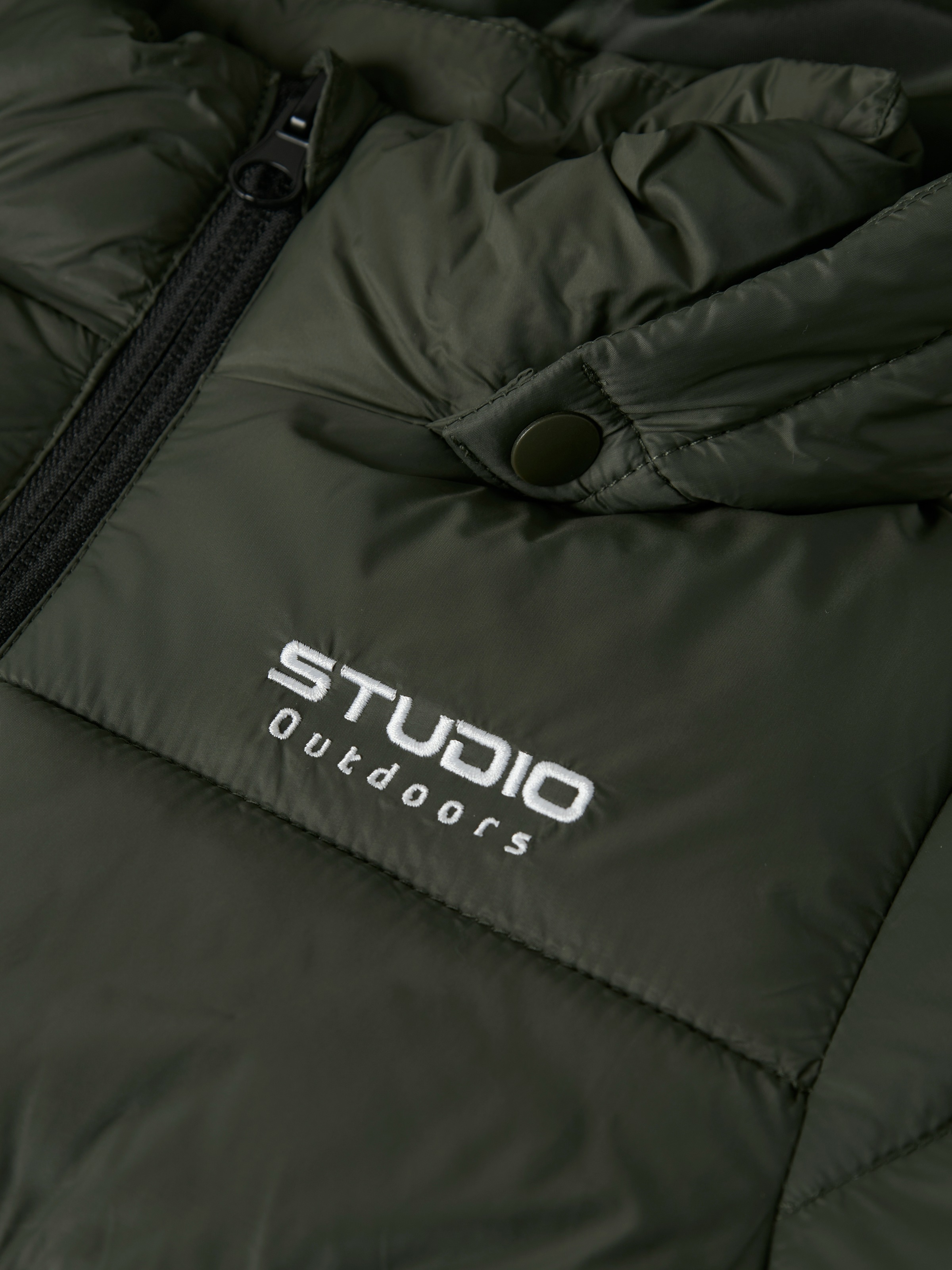 Name It Steppjacke »NMMMARBLE JACKET PB1« mit Kapuze Kunstfaser