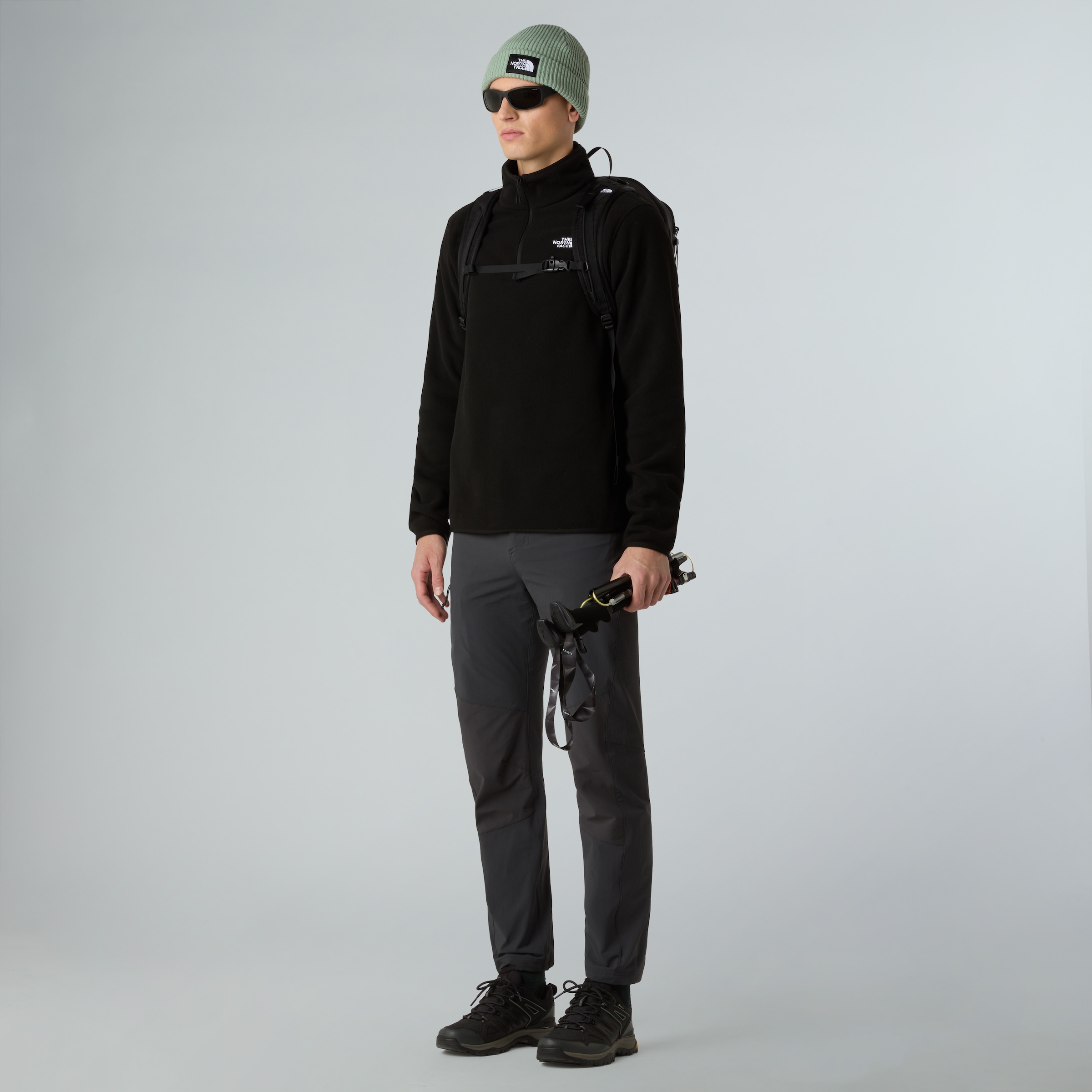 The North Face Fleecepullover »M GLACIER FLEECE 1/4 ZIP JACKET«, (1 tlg.)