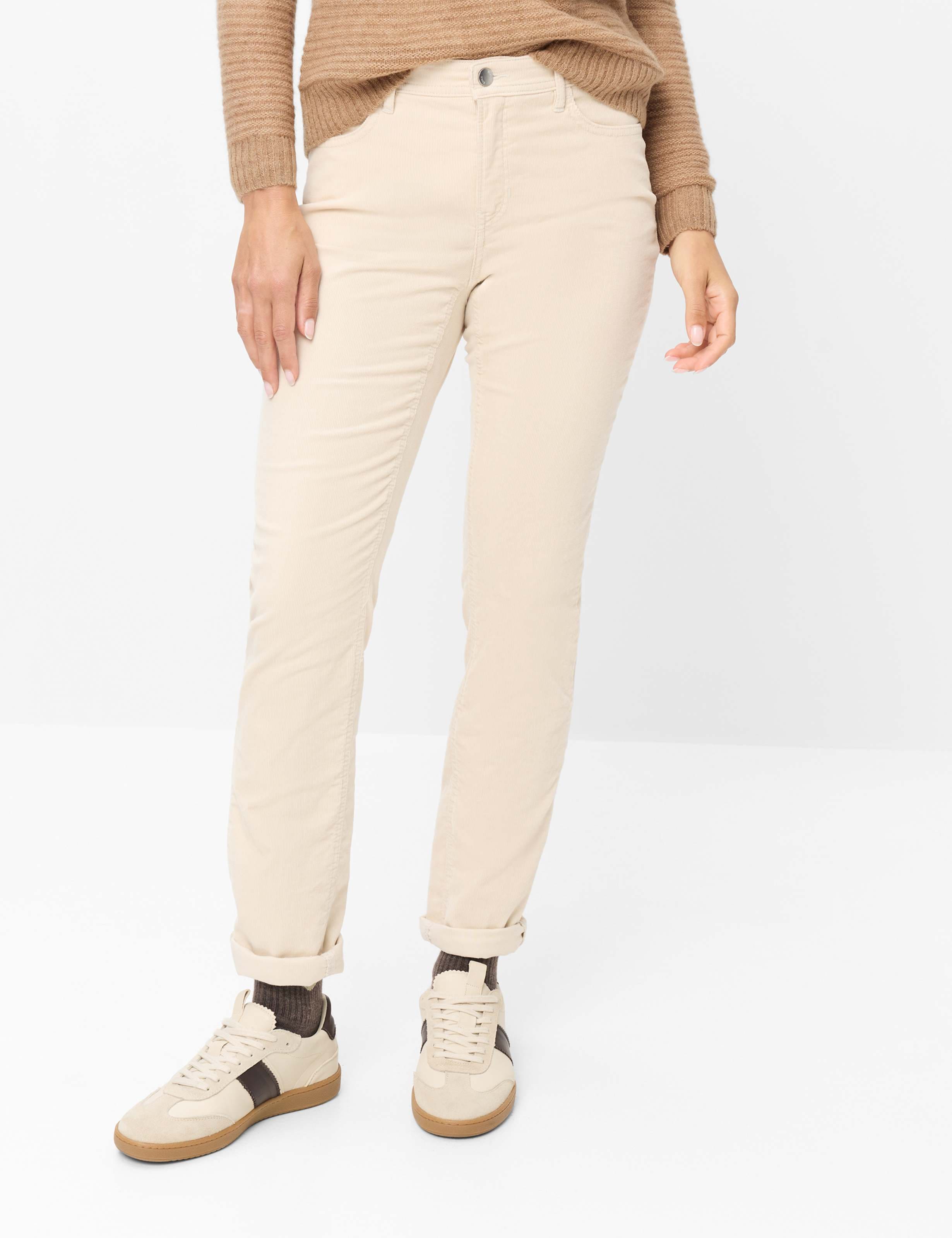 Brax 5-Pocket-Hose "Style MARY" Cord: Five-Pocket-Hose im Regular Fit