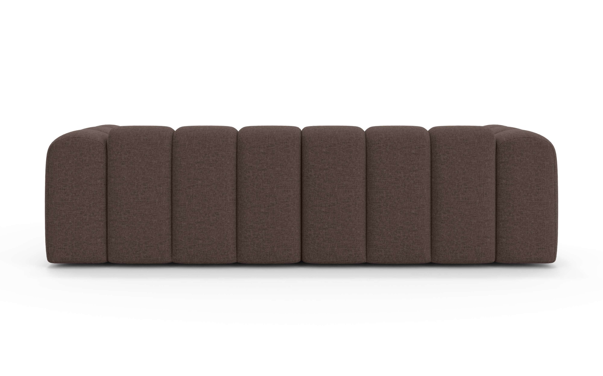 OTTO home Ecksofa »KALLIE Design-Sofa mit Wellenunterfederung, Bubble-Optik, 248/186/72cm«, moderne Steppung, hoher Sitzkomfort und modernes Design