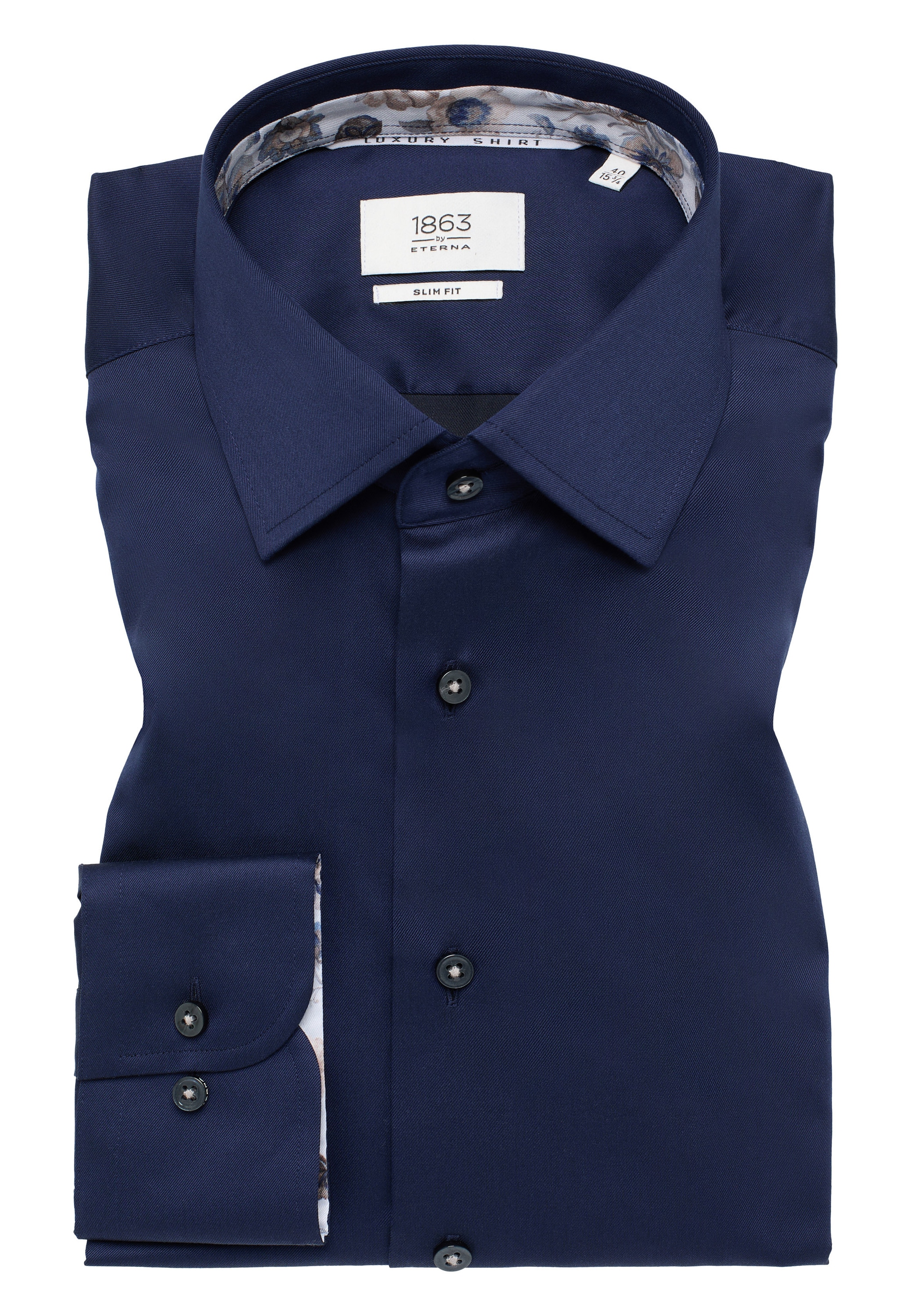 Eterna Langarmhemd »SLIM FIT«, NON IRON (bügelfrei)