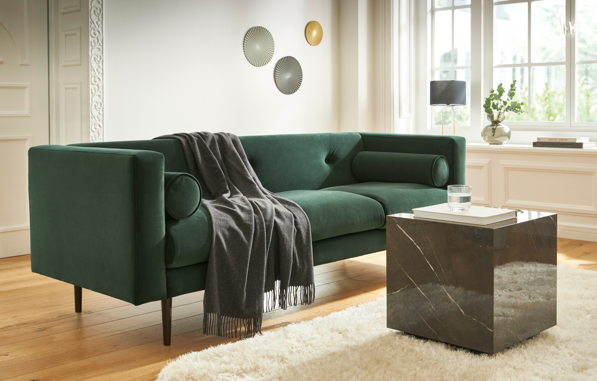 Guido Maria Kretschmer Home&Living Plaid "Mila" aus 100% Schurwolle, Kusche günstig online kaufen