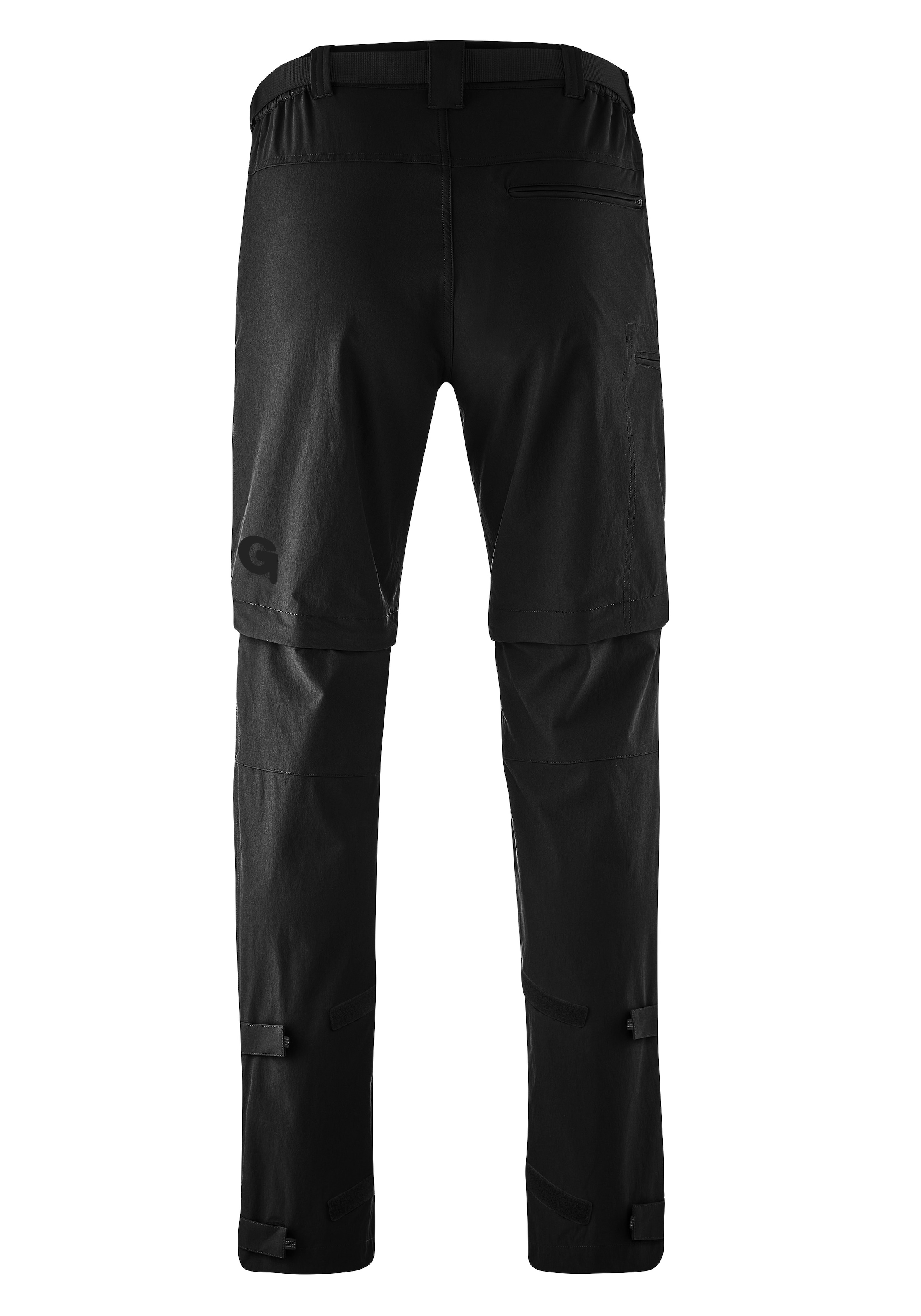 Gonso Fahrradhose »Portland«  Herren Radhose mit Sitzpolster, robuste Zipp-off Hose inkl. Gürtel