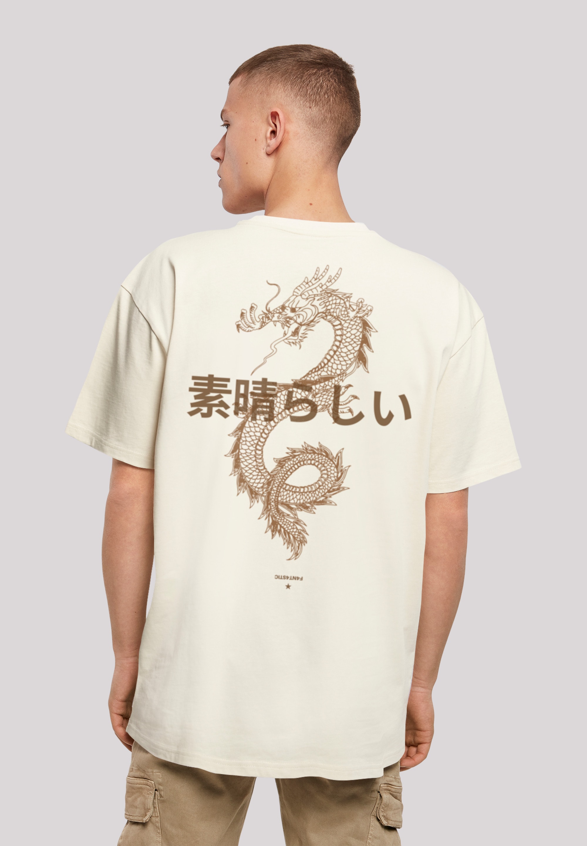 F4NT4STIC T-Shirt "Drache Lila", Print günstig online kaufen