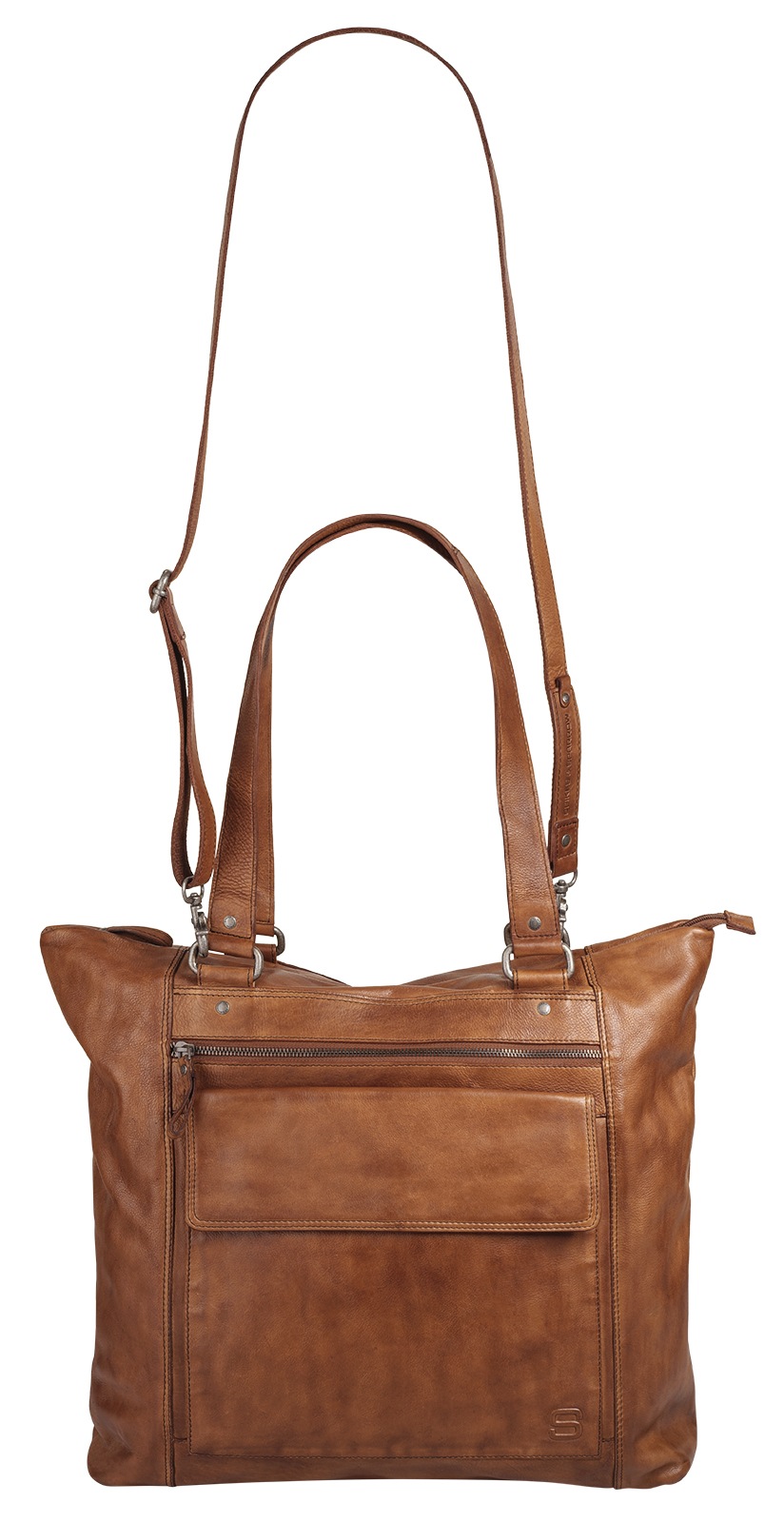 Spikes & Sparrow Shopper echt Leder