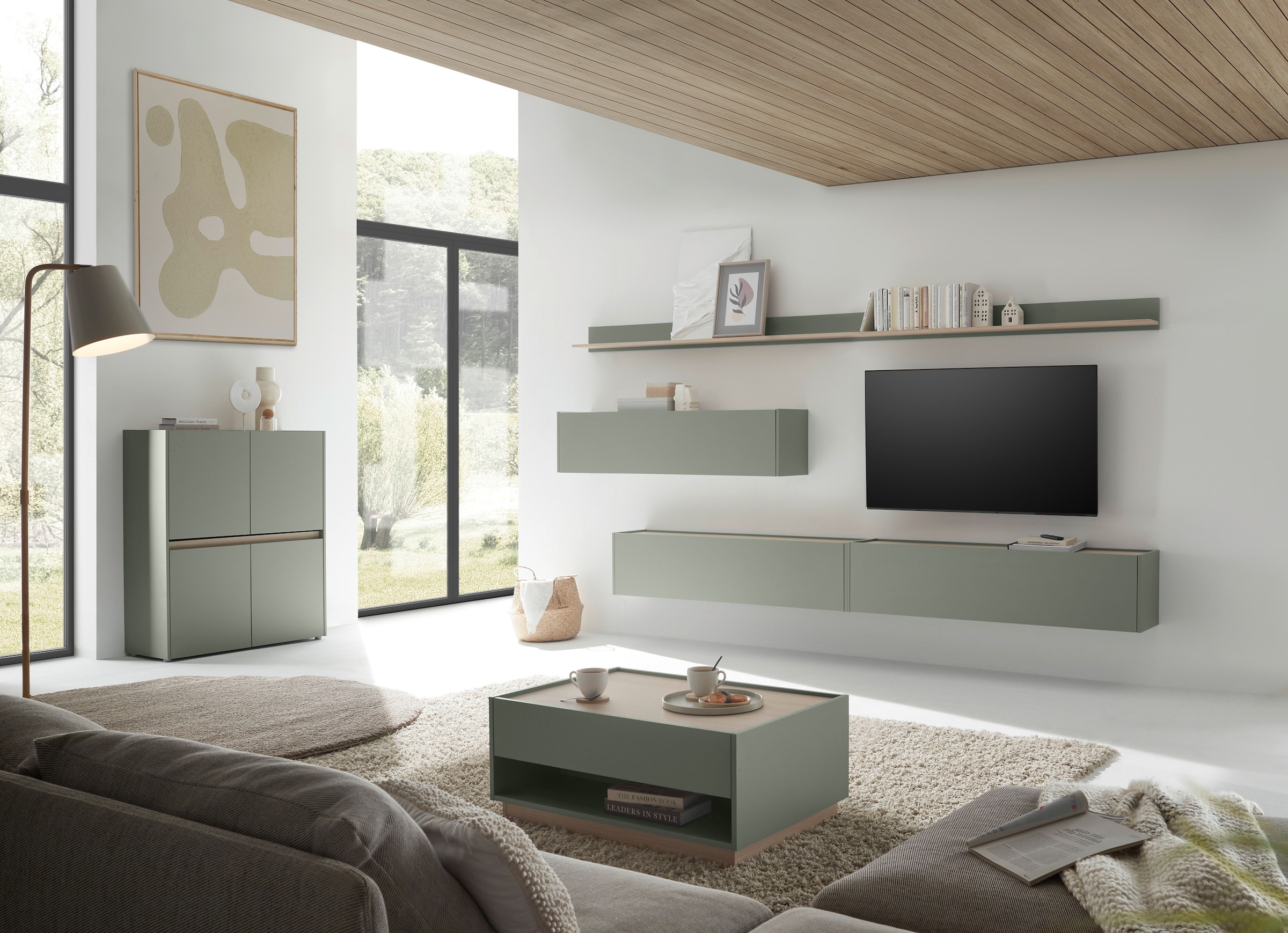 INOSIGN Highboard »City/Giron, moderner Schrank, Kommode, Stauraumschrank, Hochschrank«, zeitlos, modern, ausreichend Stauraum, vielseitig einsetzbar