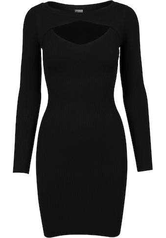 Shirtkleid »Urban Classics Damen Ladies Cut Out Dress«, (1 tlg.)