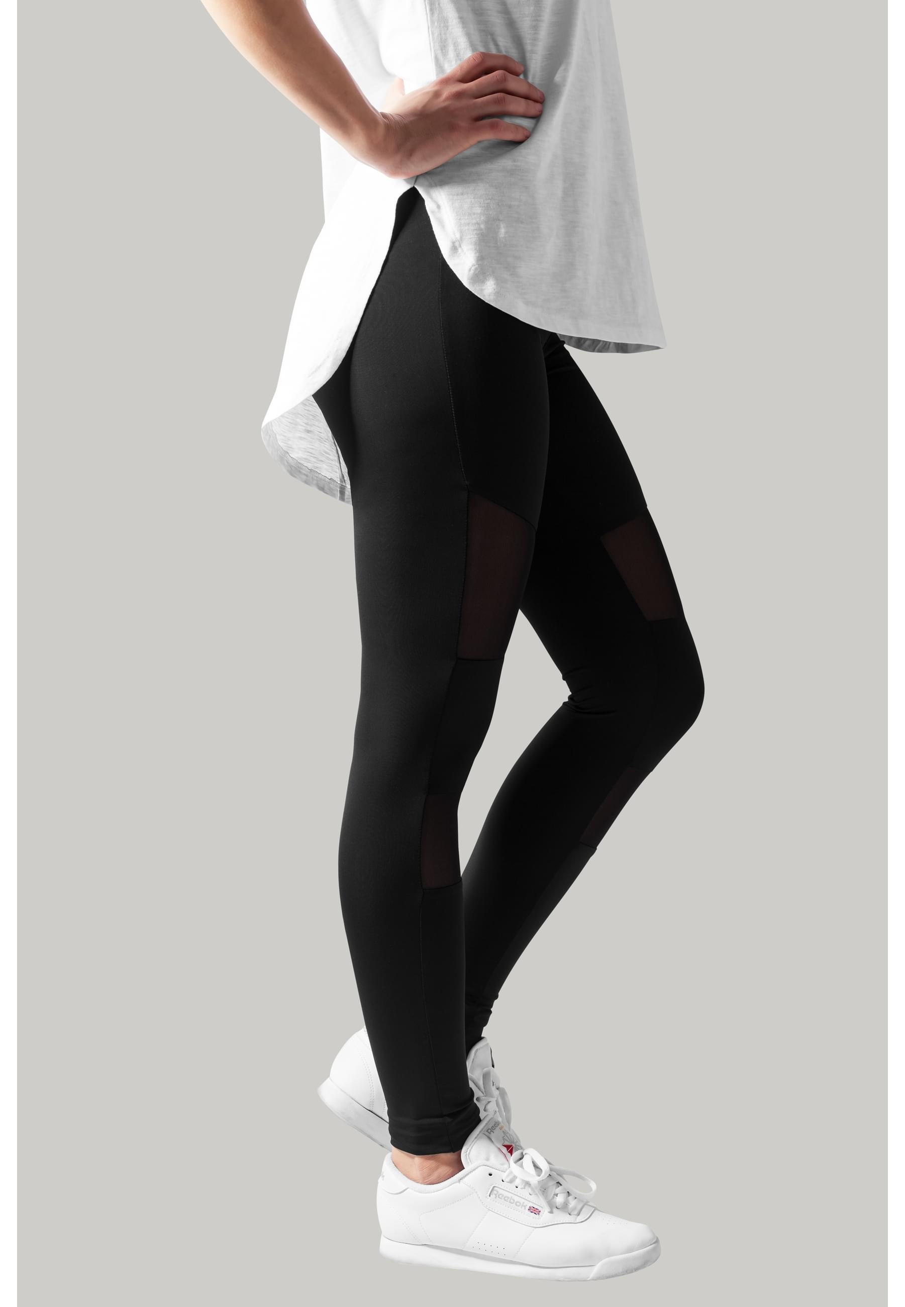 URBAN CLASSICS Leggings »Urban Classics Damen Ladies Tech Mesh Leggings«, (1 tlg.)