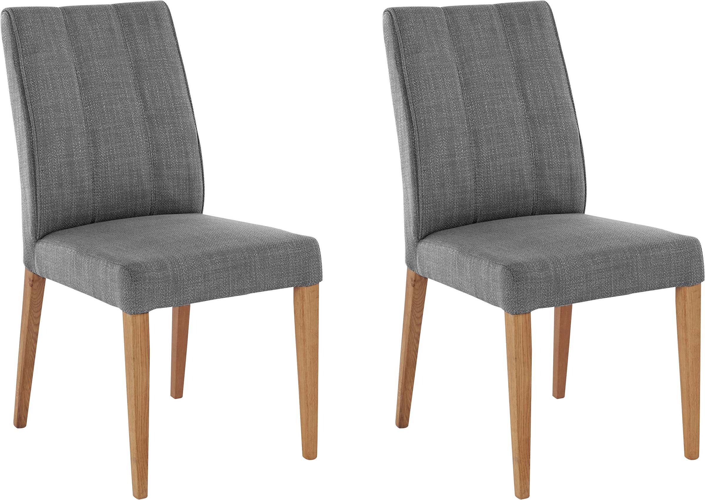 Home affaire Esszimmerstuhl (Set) 2 Stk.Rückenlehne mit Steppung günstig online kaufen