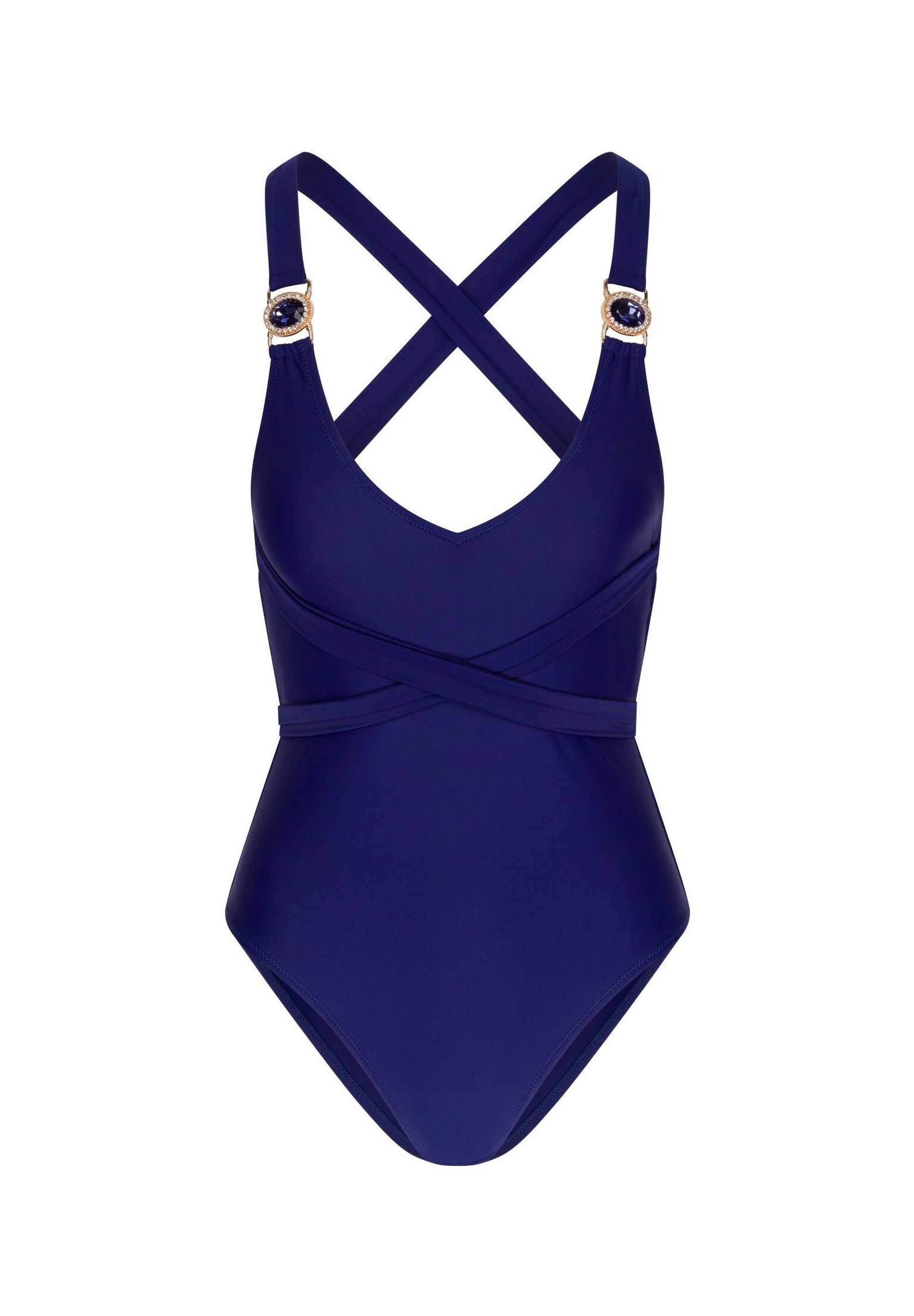 Moda Minx Badeanzug "Amour", (1 St.), mit tollem Steinbesatz günstig online kaufen
