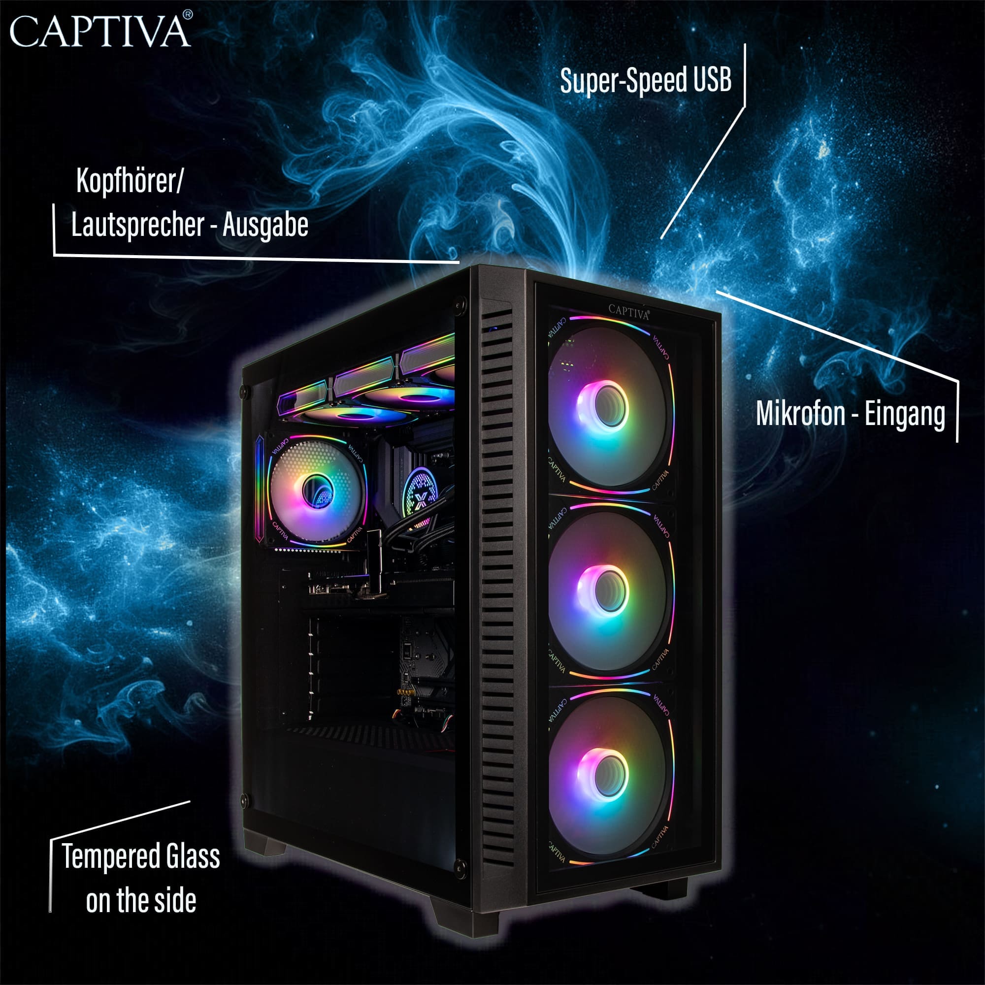 CAPTIVA Gaming-PC »Advanced Gaming I77-676«