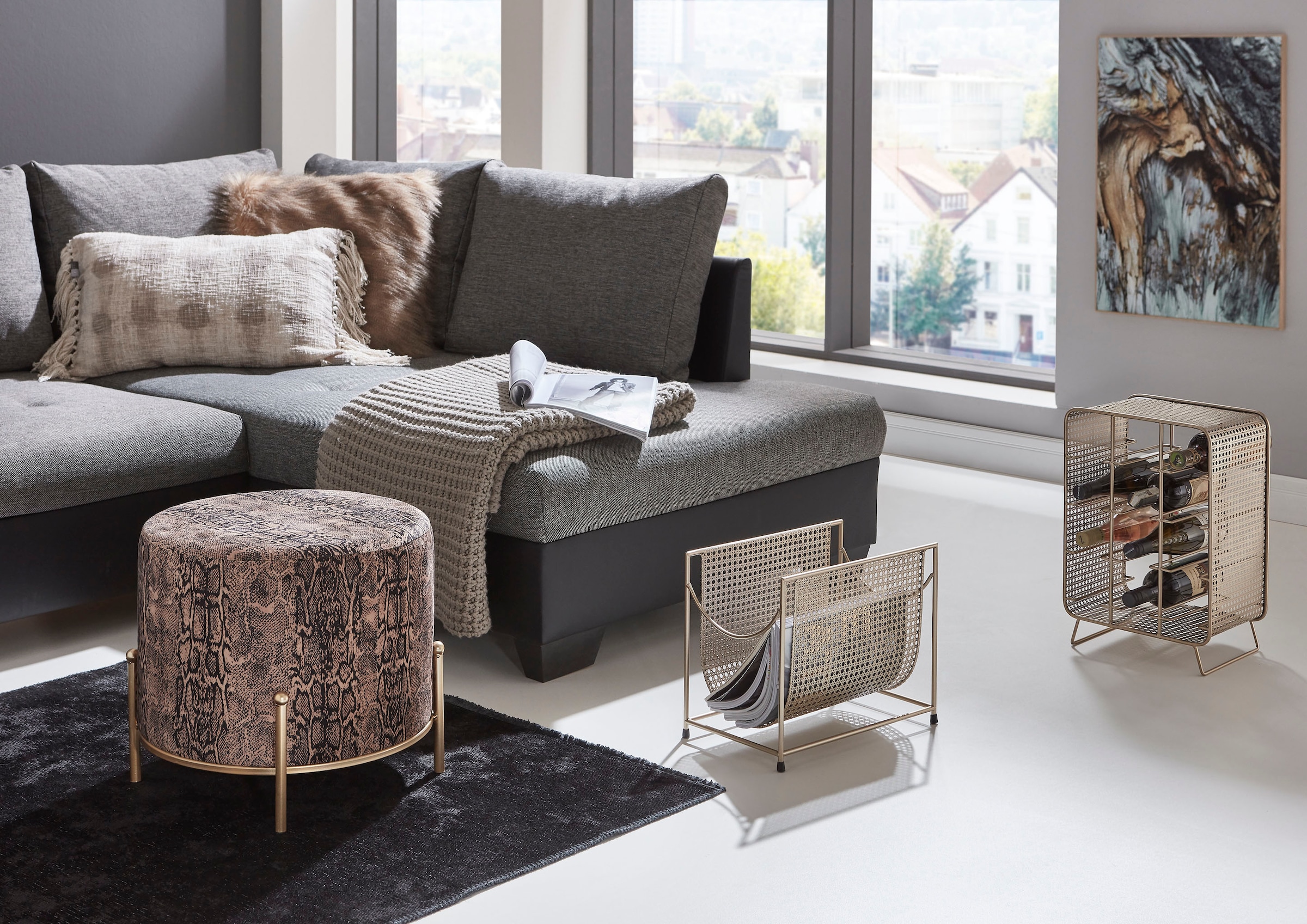 HAKU Zeitungsständer »22217« Breite 37 cm