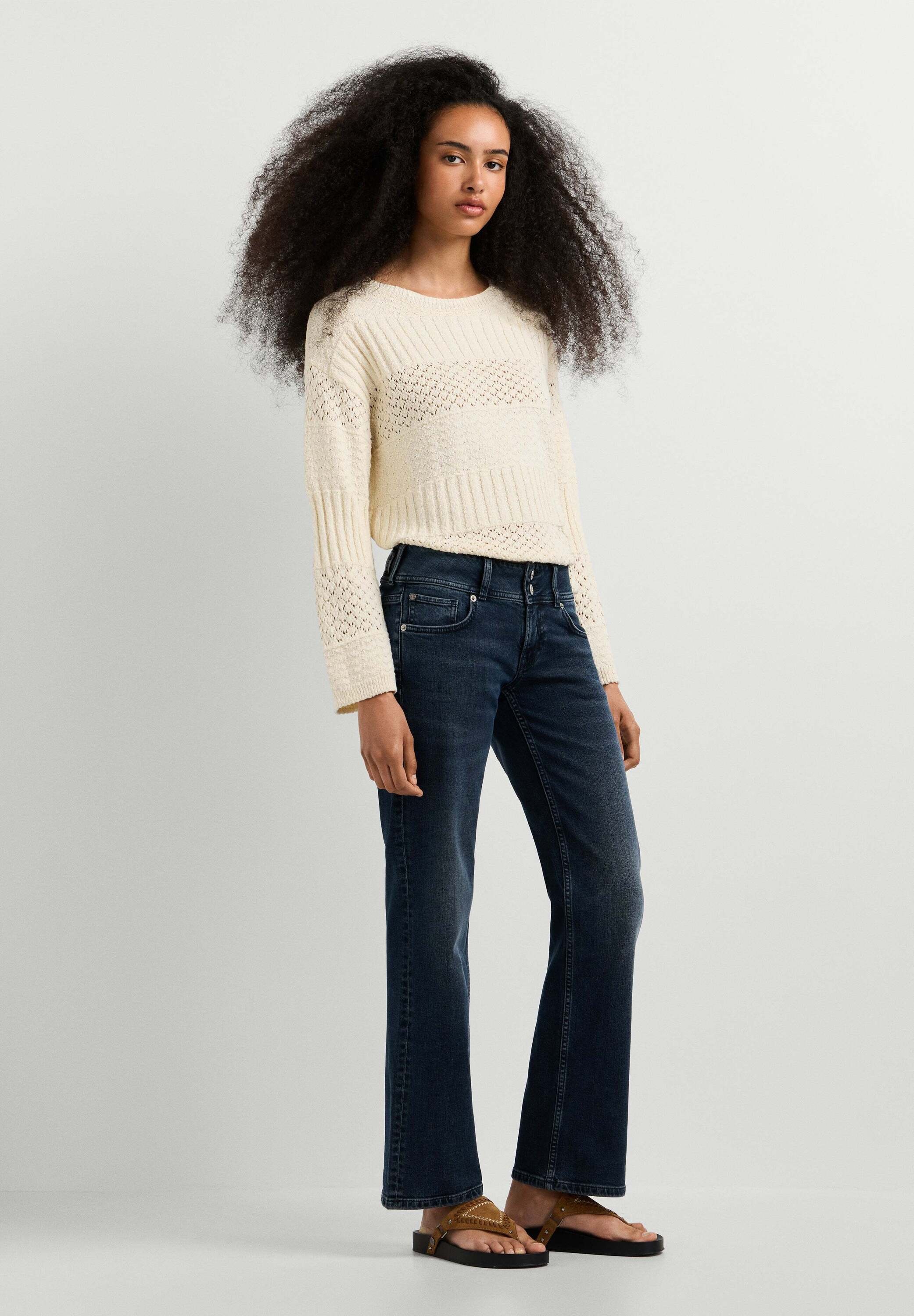 Pepe Jeans Straight-Jeans »straight leg jeans STRAIGHT JEANS LW VENUS«