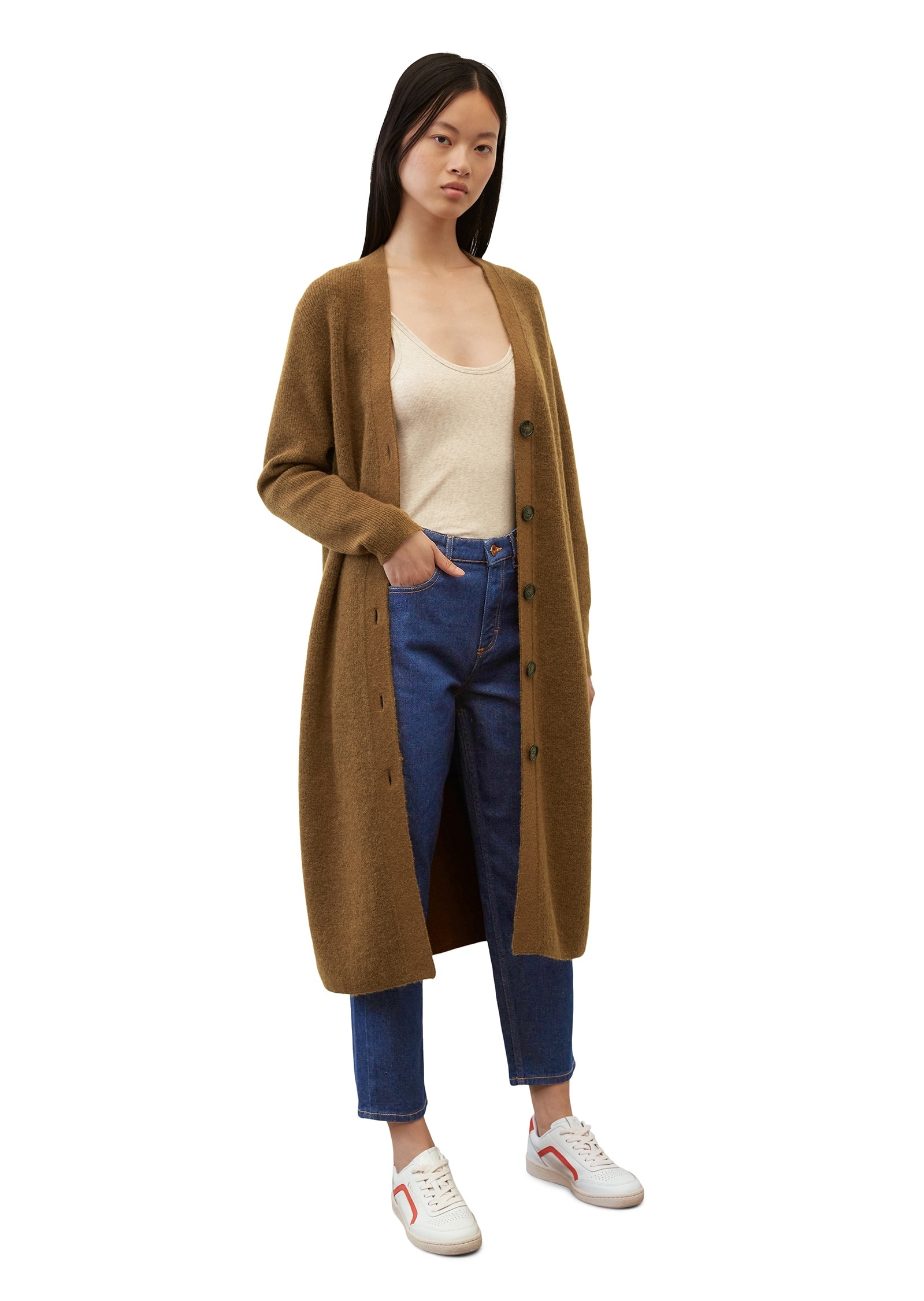 Marc O'Polo Cardigan »mit kuscheligem Alpakawolle-Anteil«