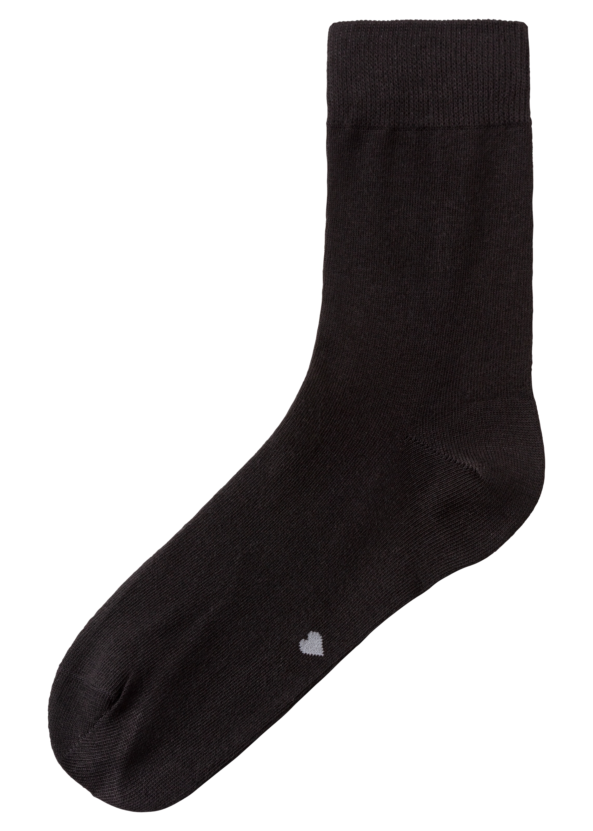 H.I.S Basicsocken, (Set, 10 Paar), mit eingestrickten Symbolen