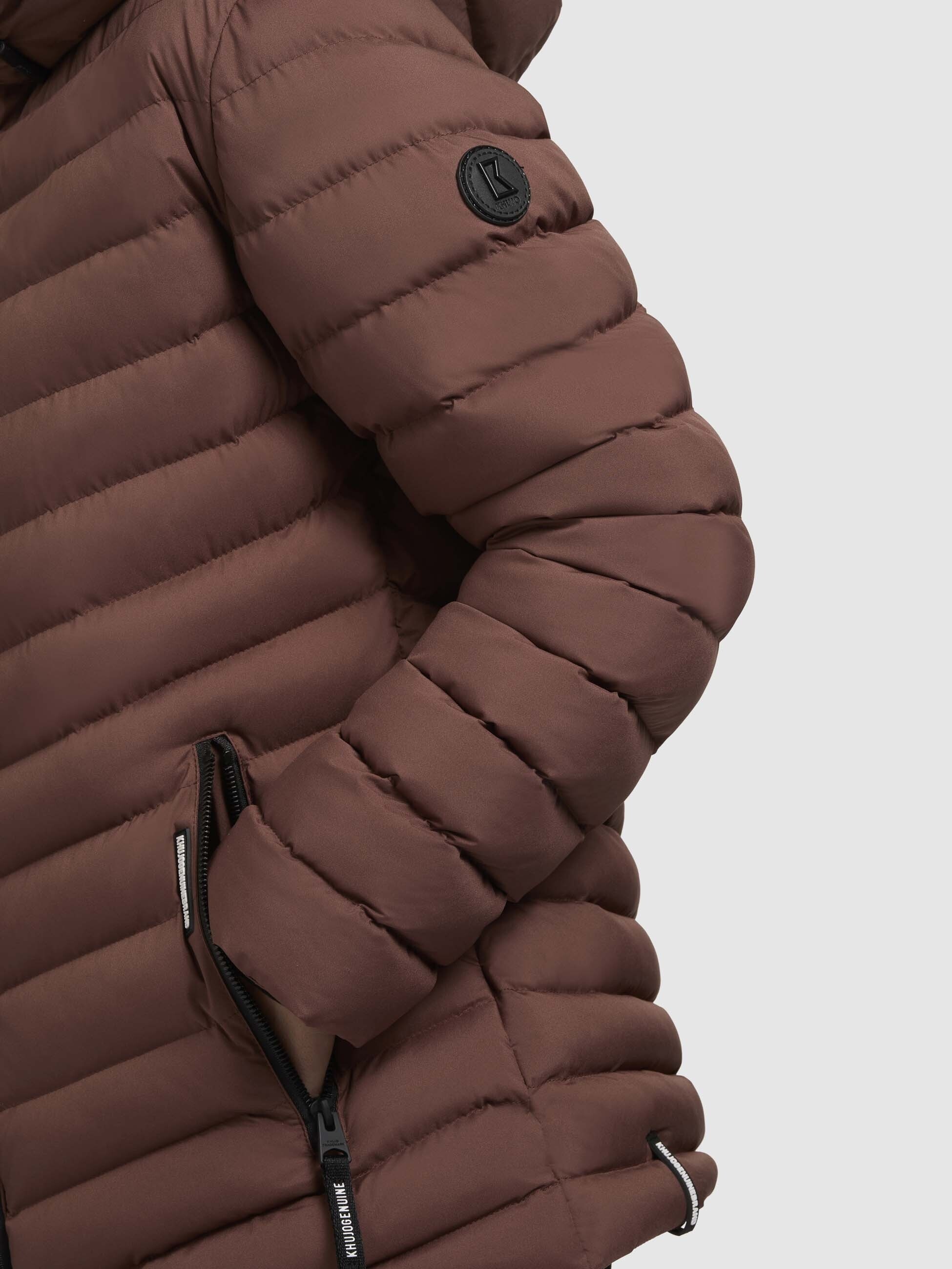 khujo Steppjacke »PACE«, mit Kapuze