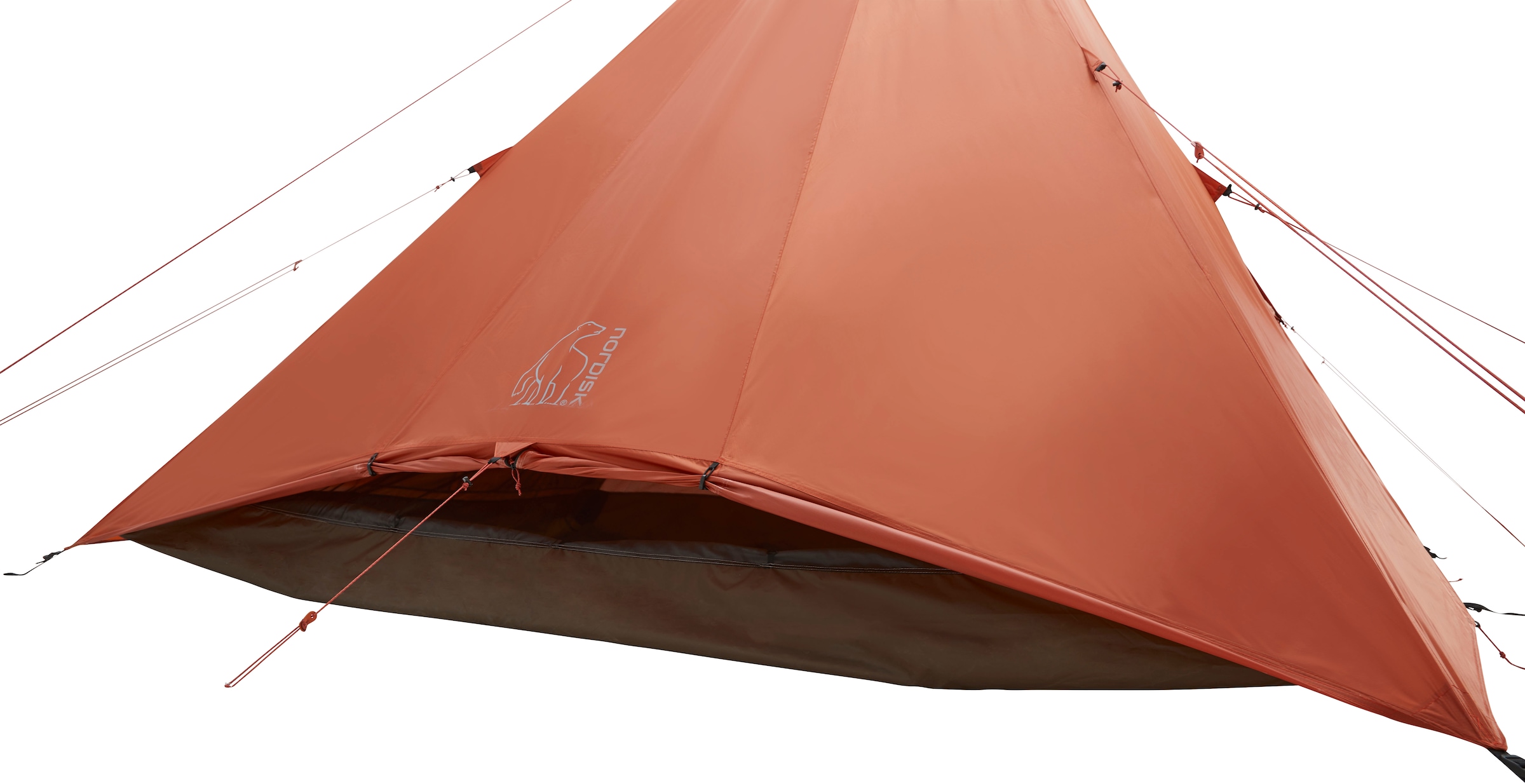 Nordisk Tipi-Zelt »Thrymheim 3 Square«, 3 St. Personen